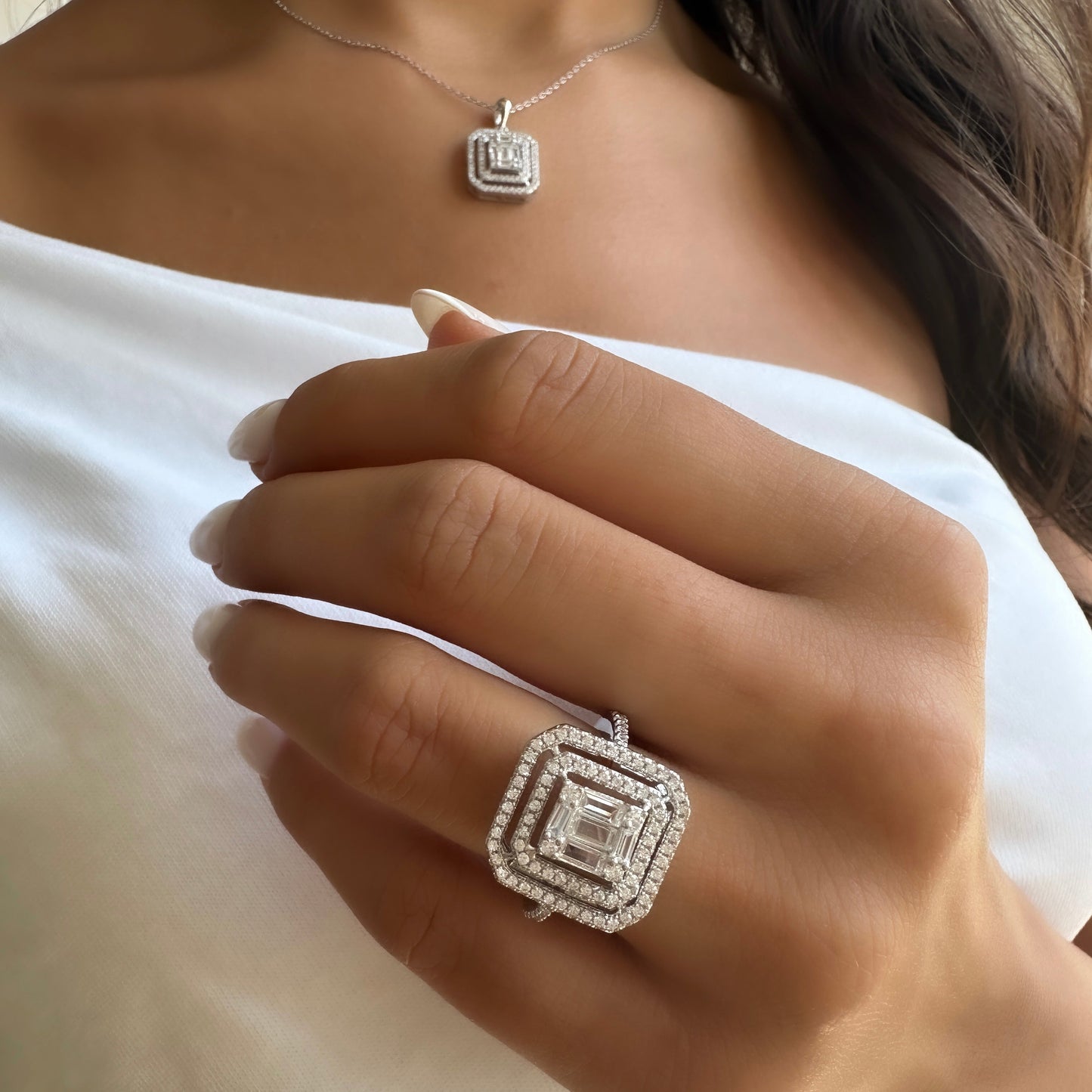 Square Design Baguette Set