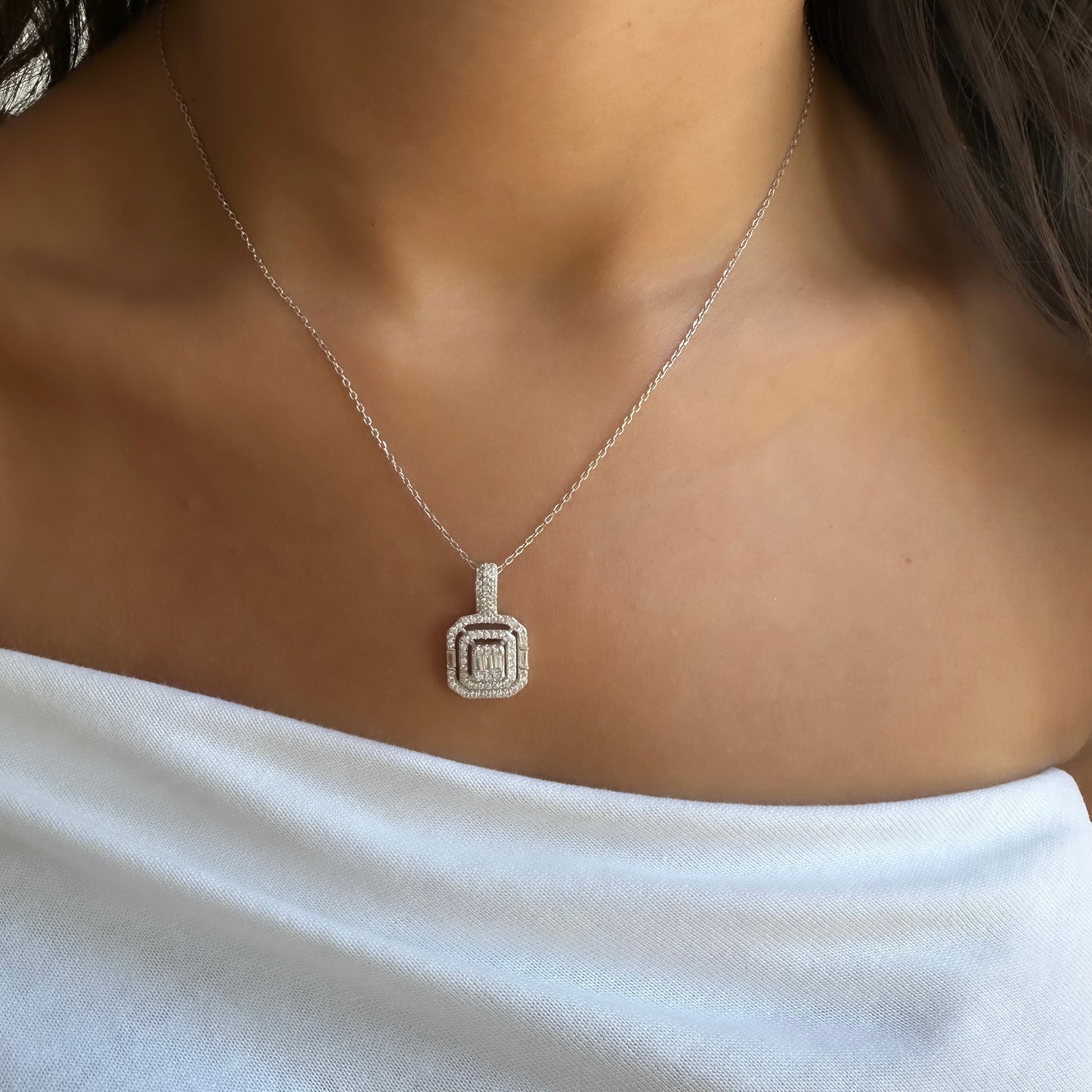 Baguette Stone Detail Set