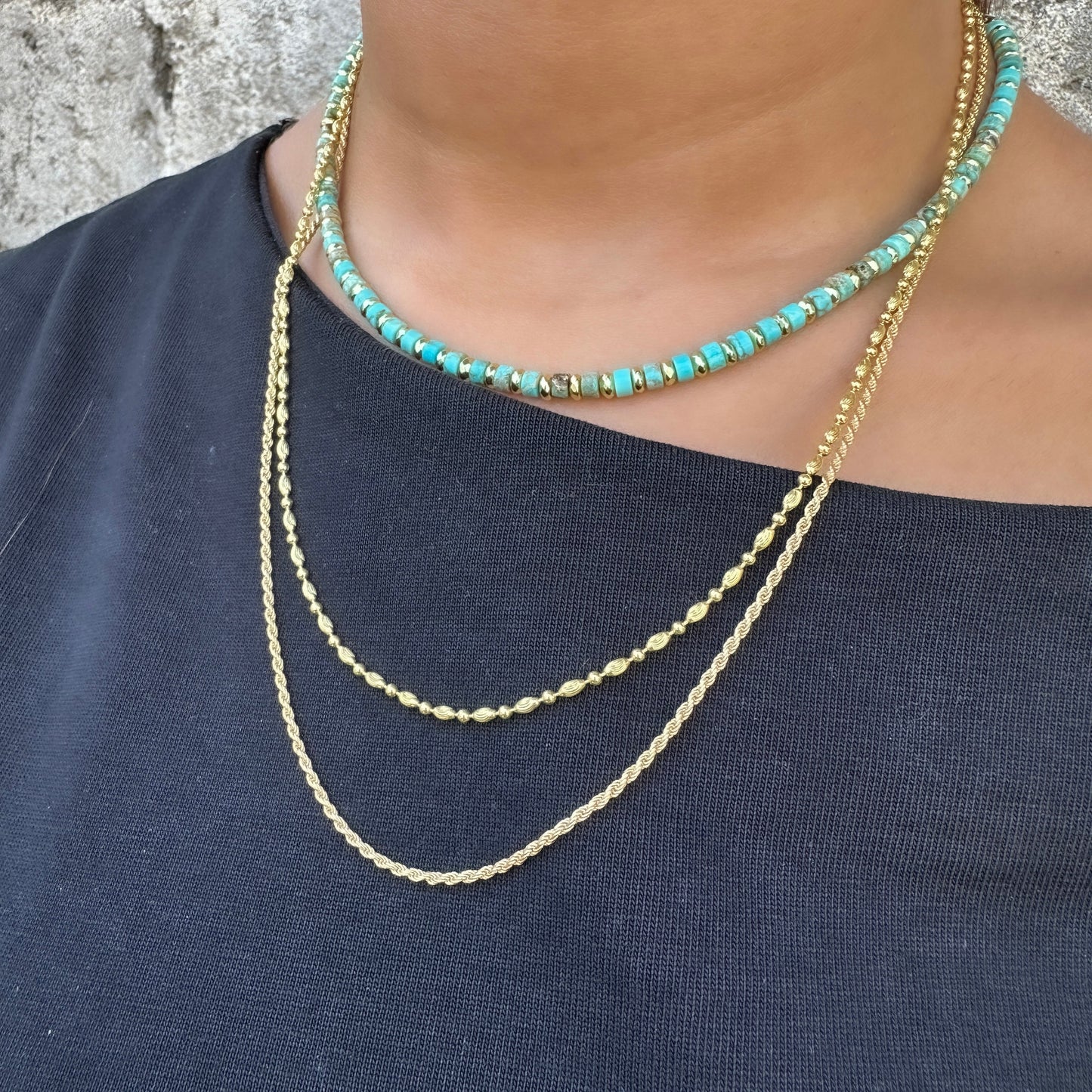 Turquoise Natural Stone Necklace