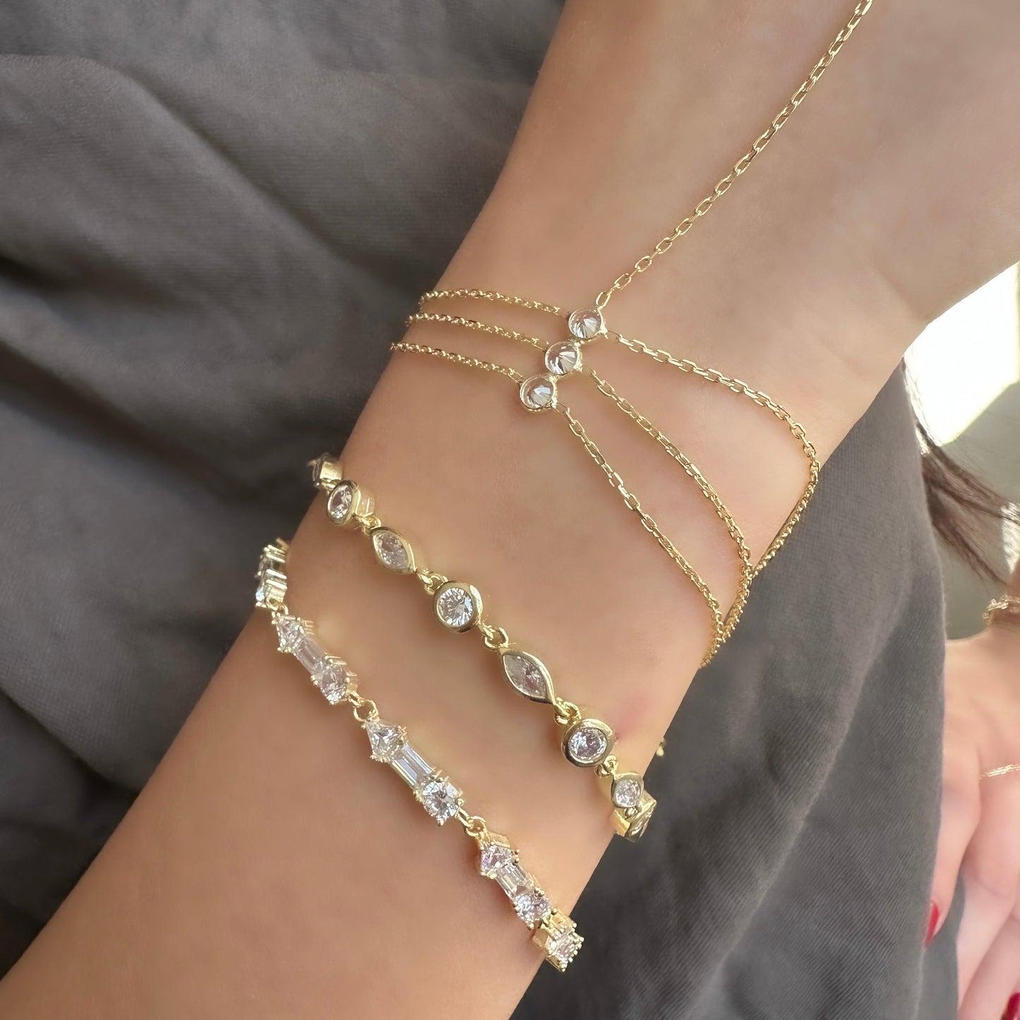 Stone Arrow Bracelet
