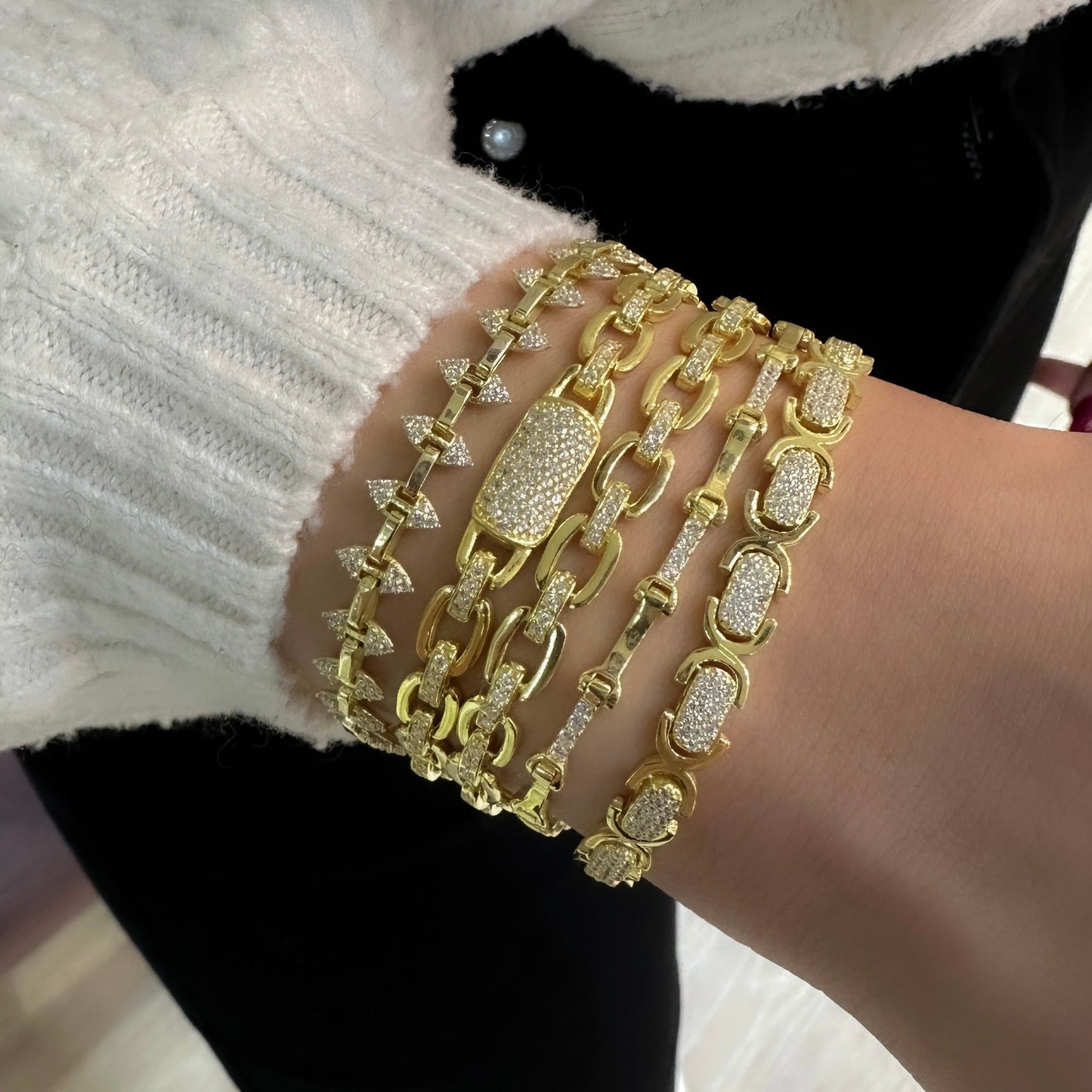 Stoned Bakla Bracelet