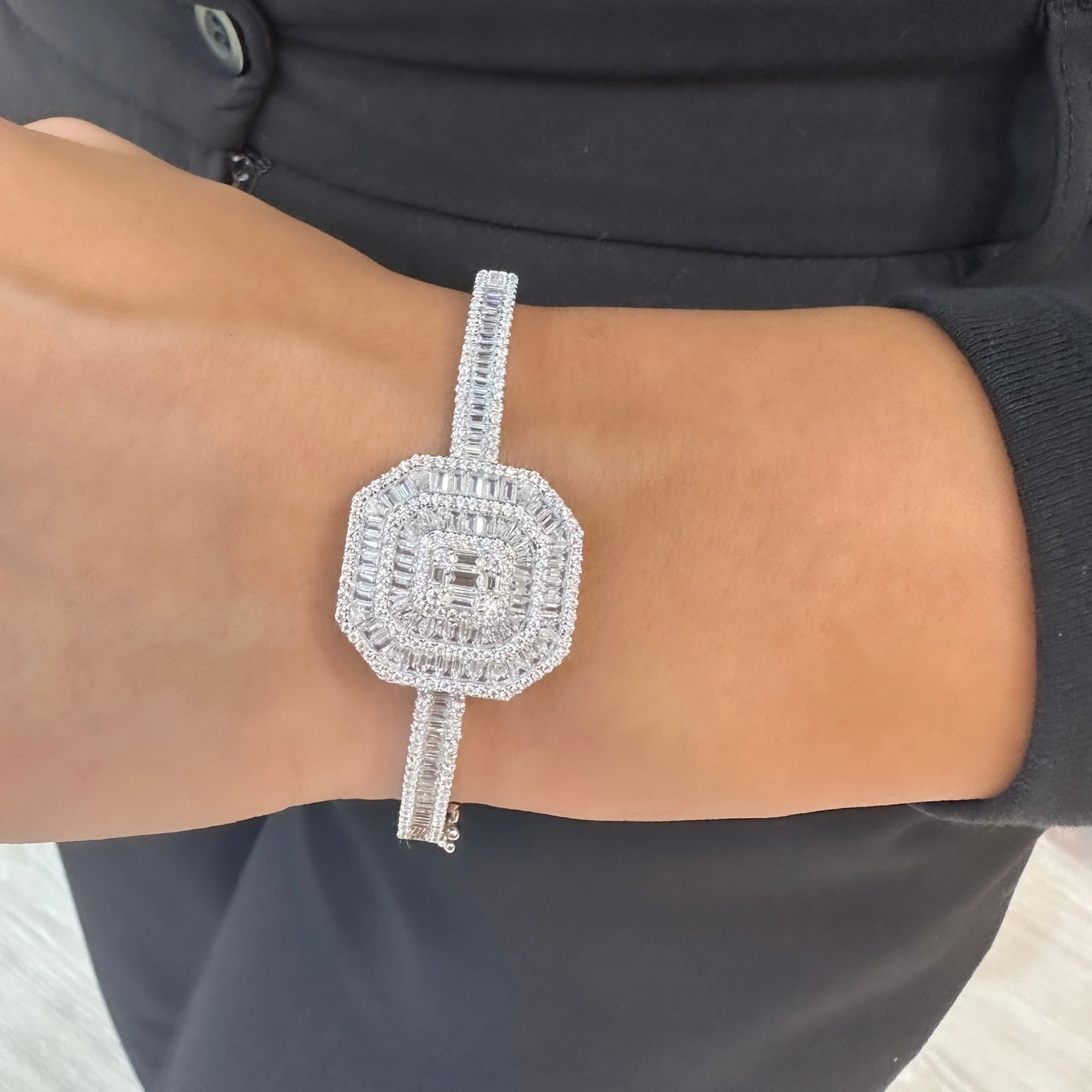 Modern Baguette Bracelet