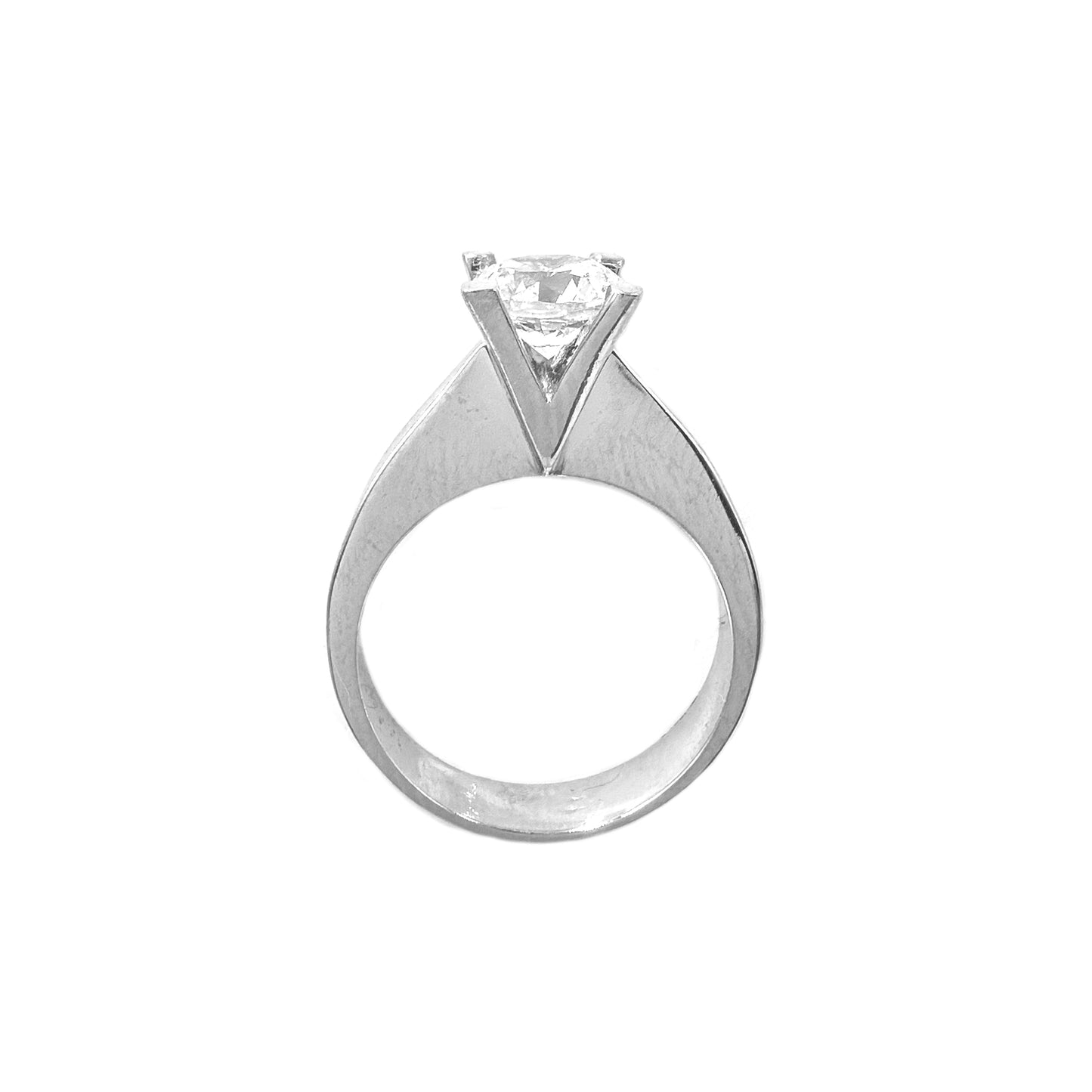 One Carat Solitaire Ring
