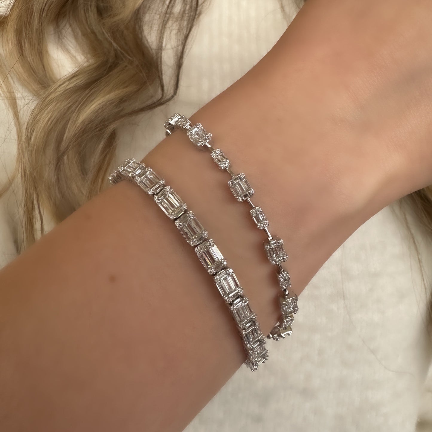 Rectangle Baguette Bracelet