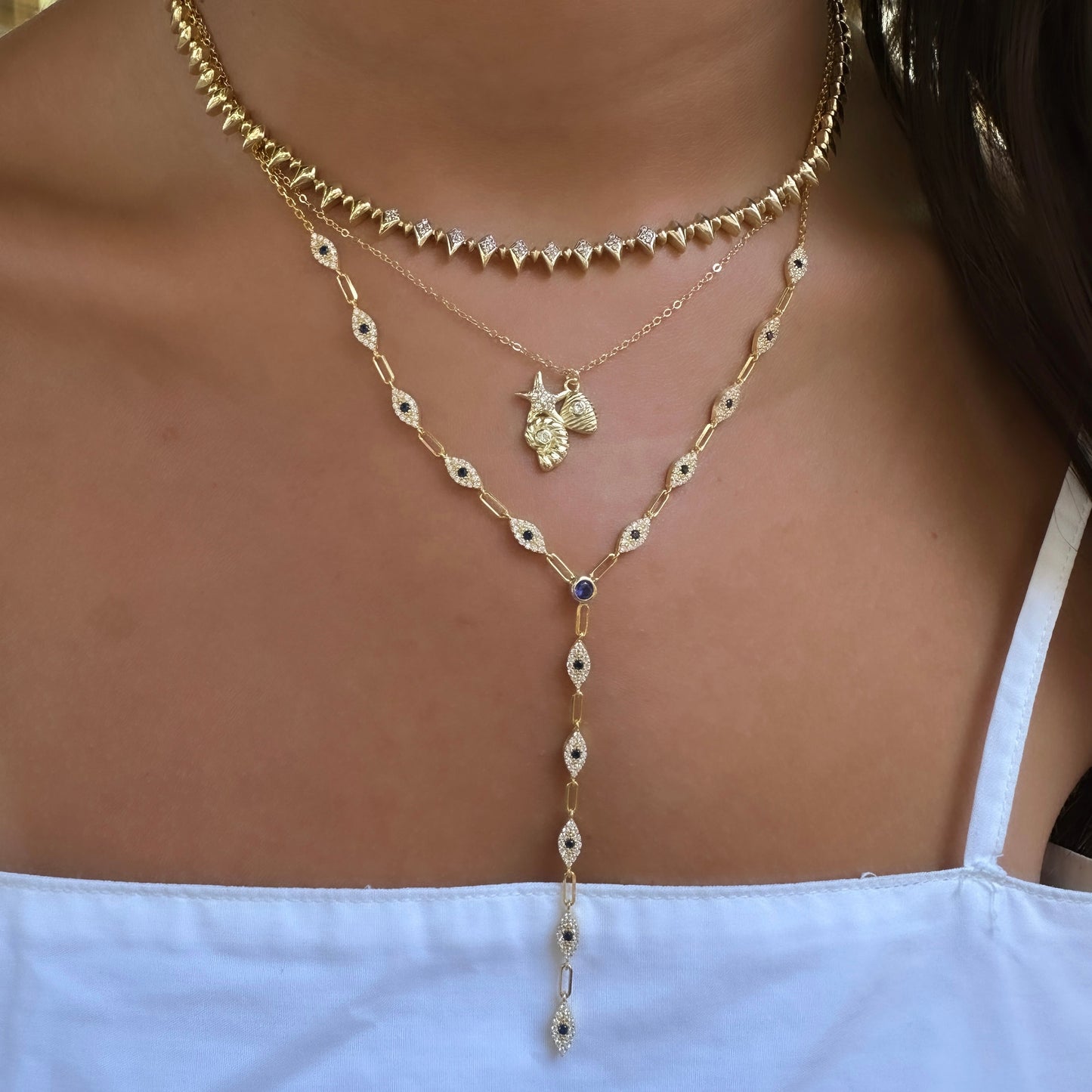 Eye Y Necklace