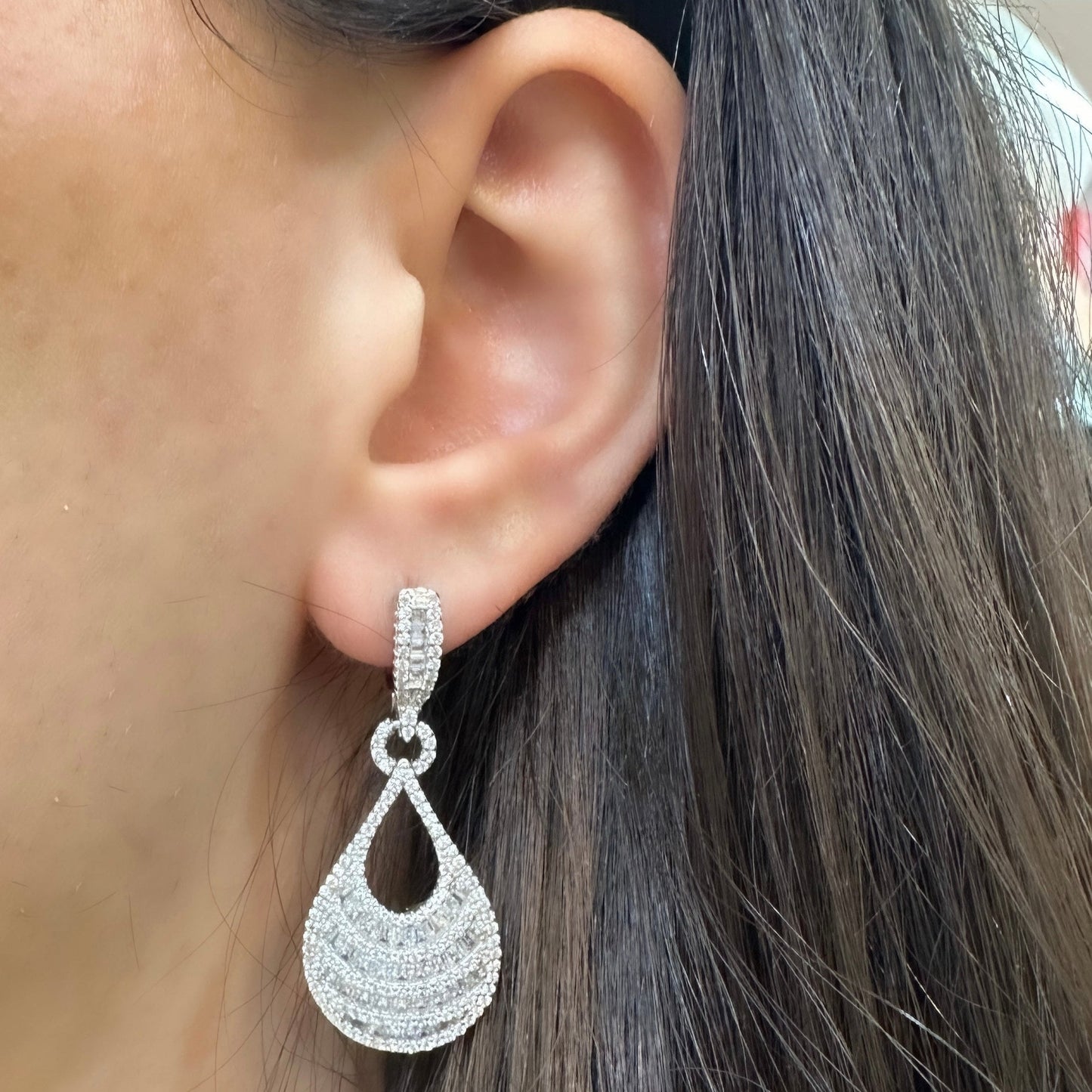 Stone Bag Earrings