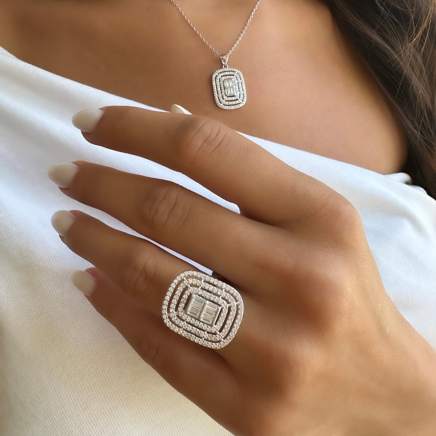 Oval Baguette Set