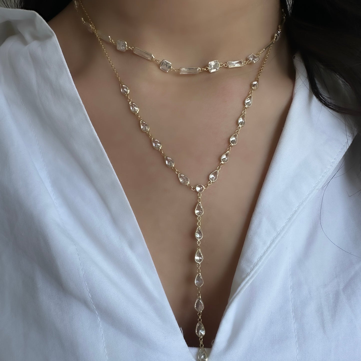 Mixed Stone Necklace