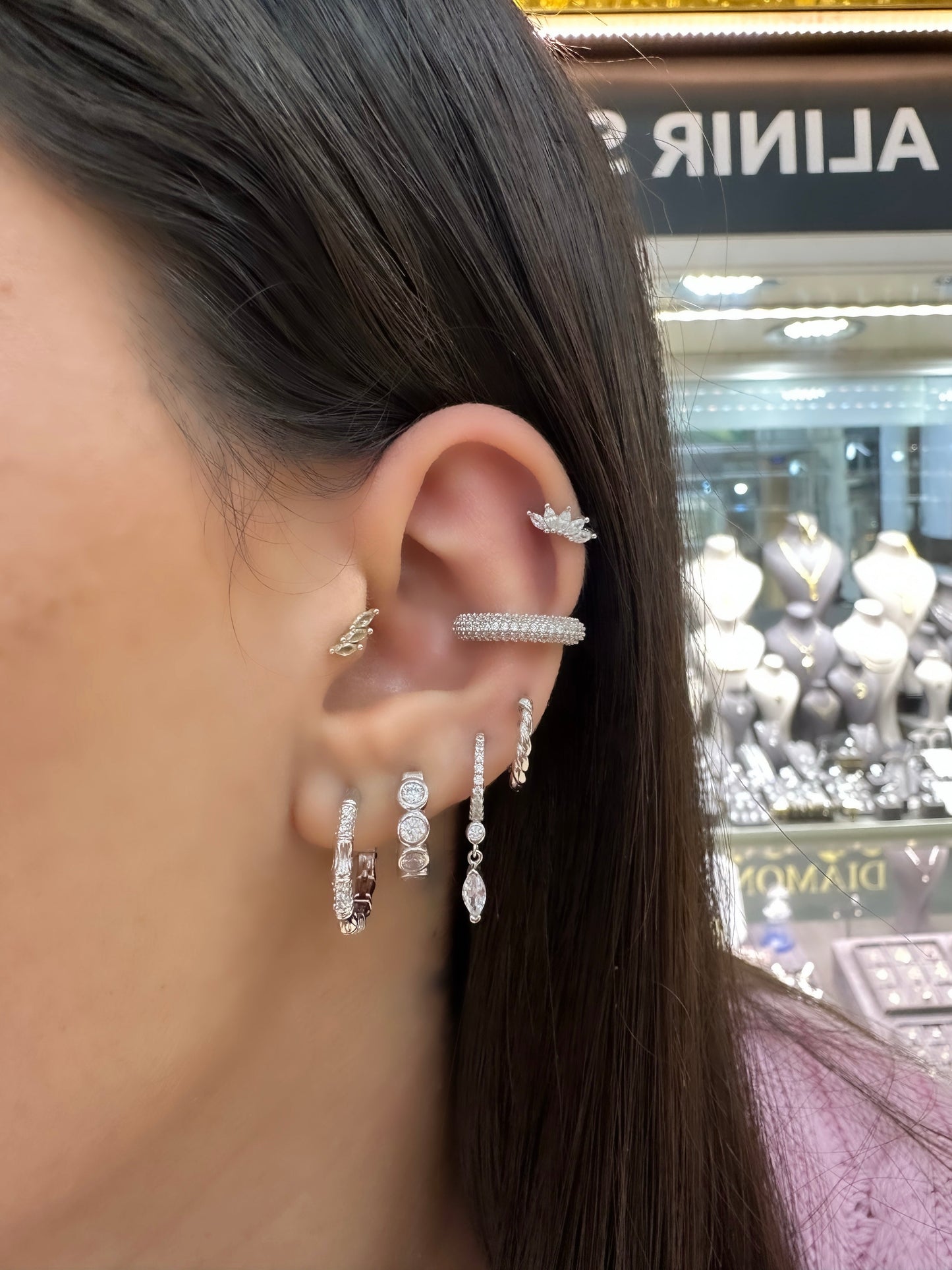 Design Hoop Earring