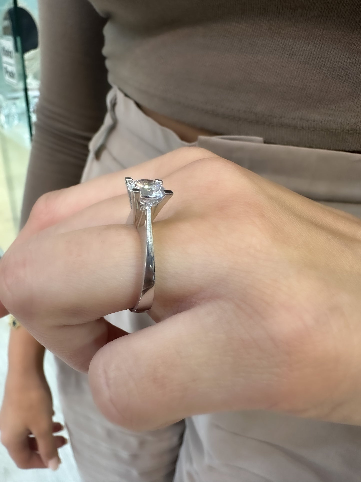 Half Carat Solitaire Ring