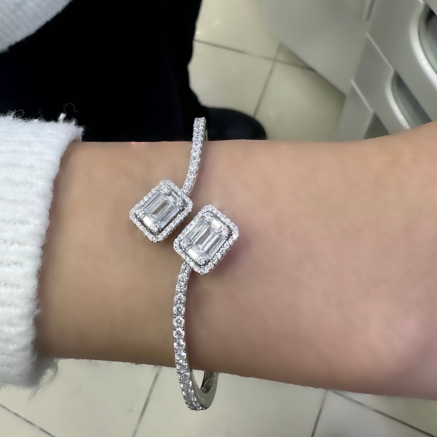 Baguette Design Bracelet