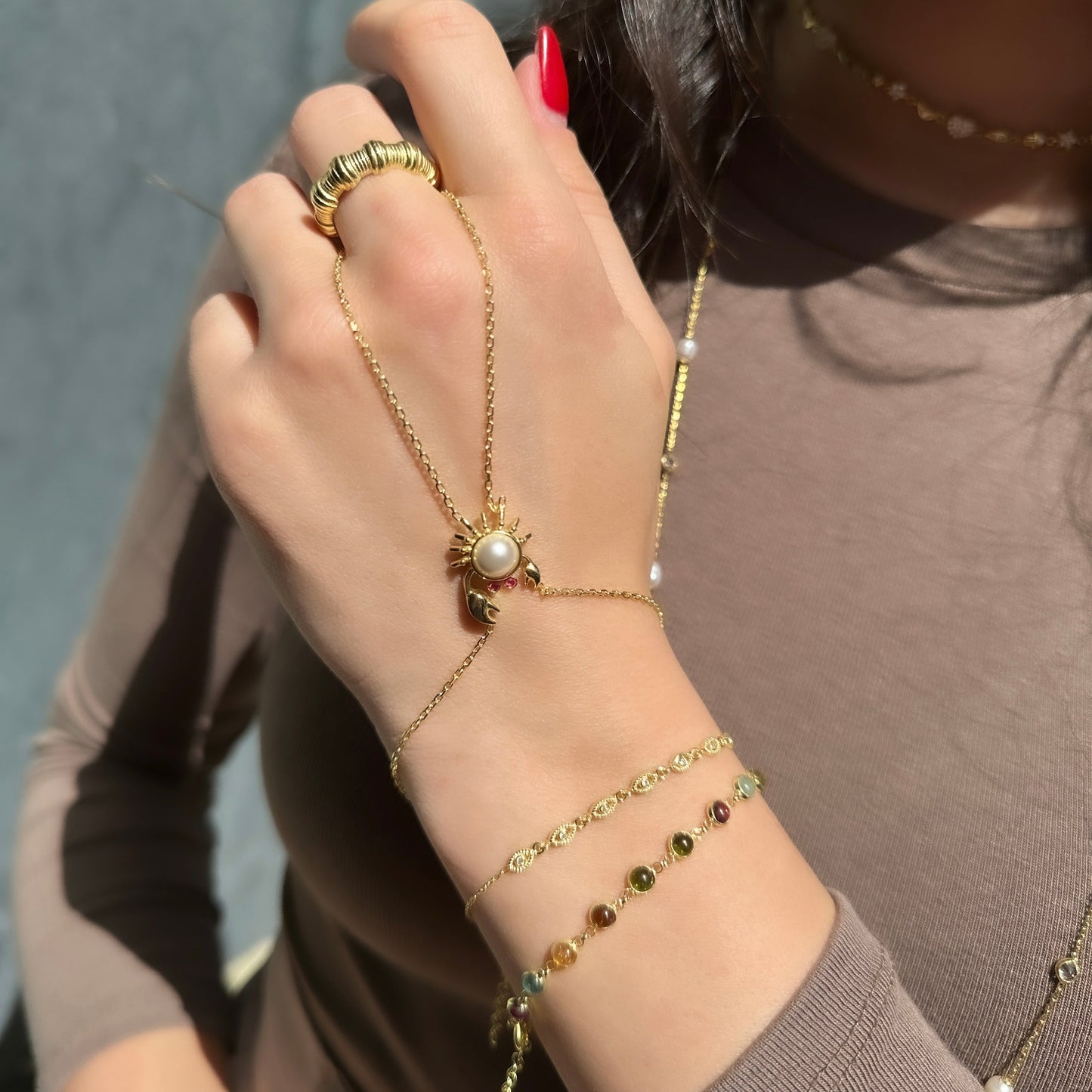 Stone Eye Bracelet