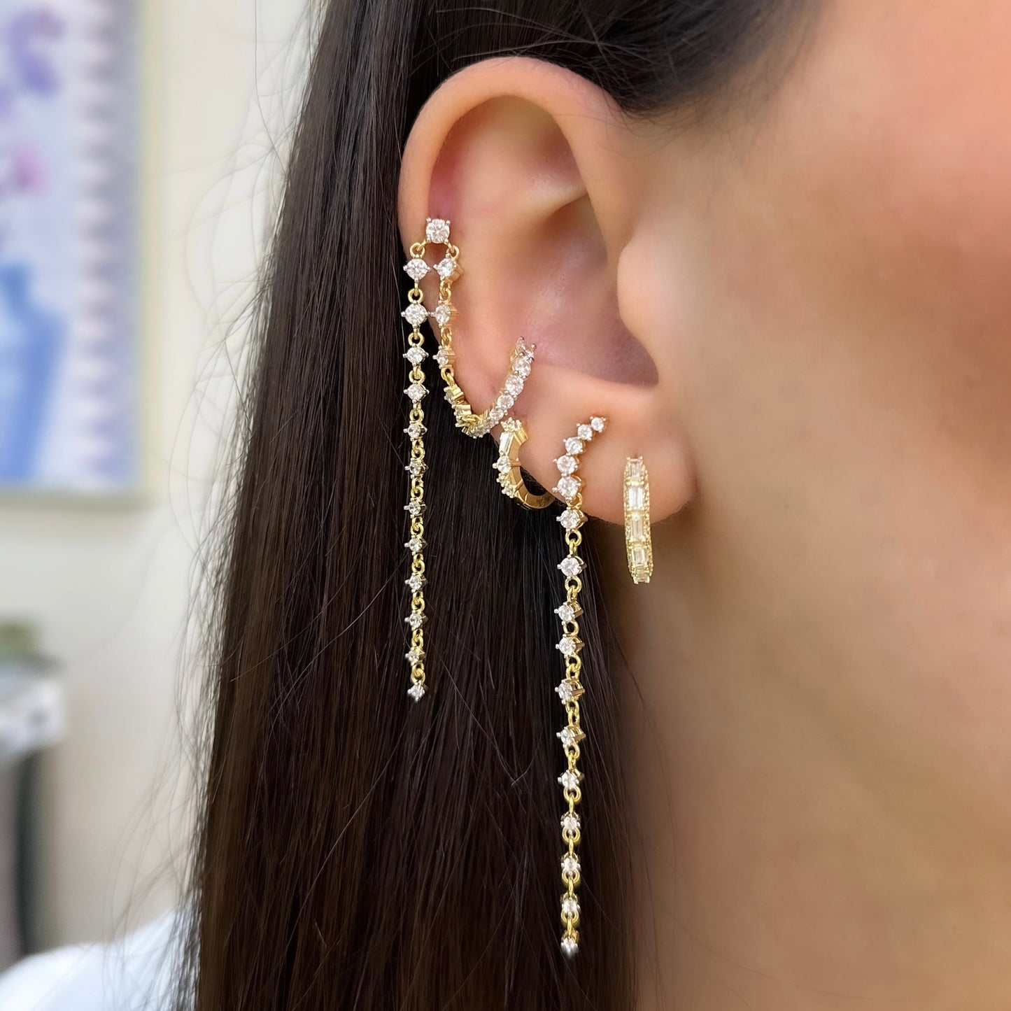 Tennis Earring