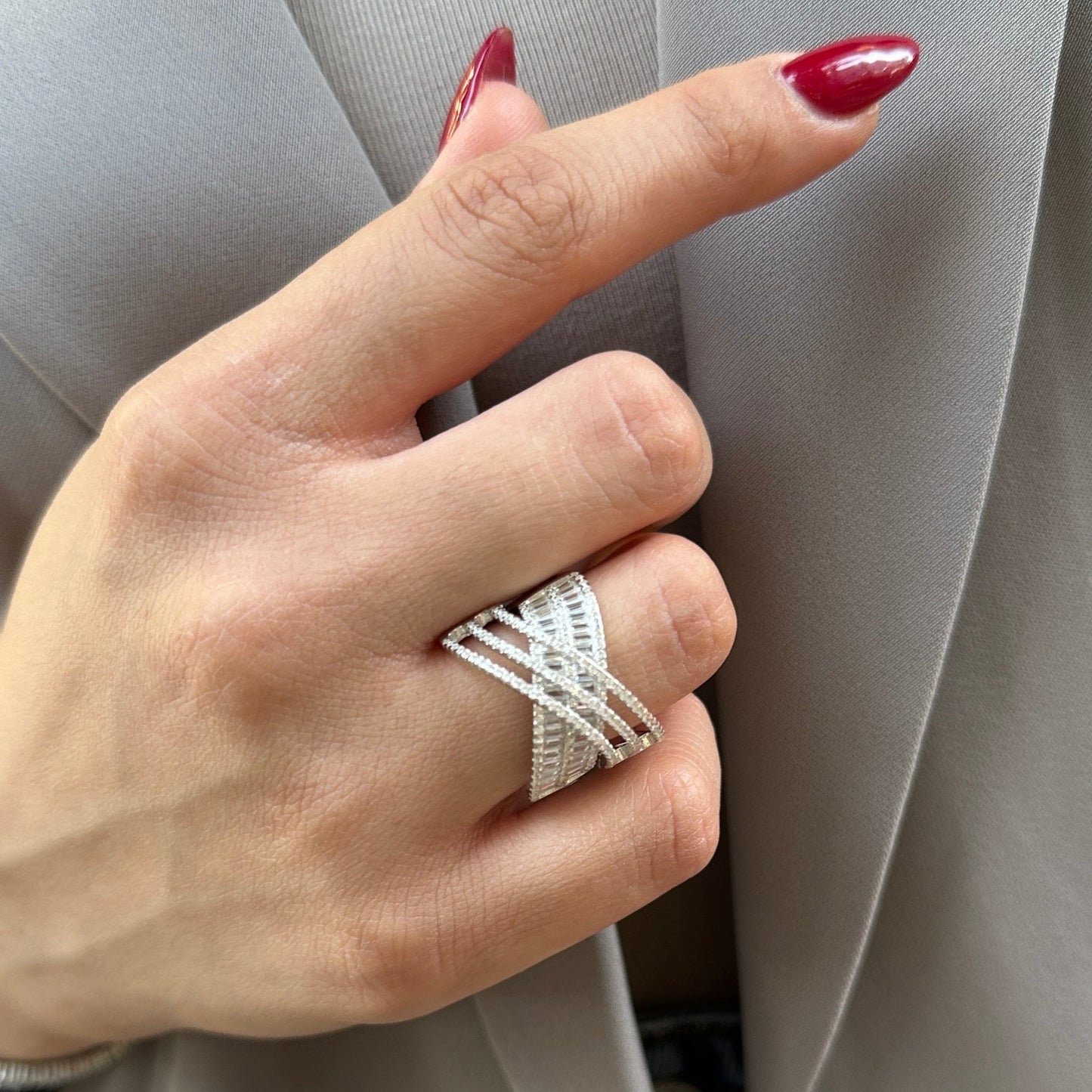 Modern Crossover Ring