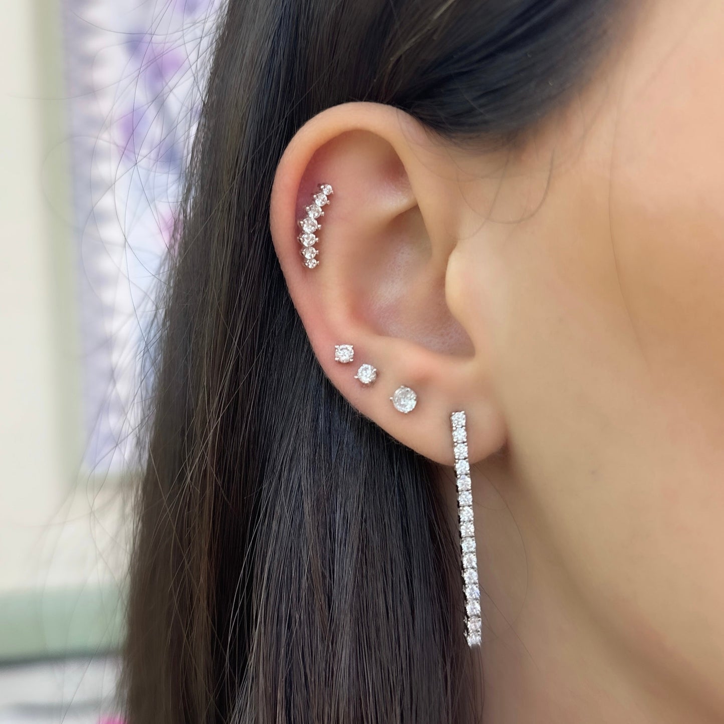 Tennis Earring