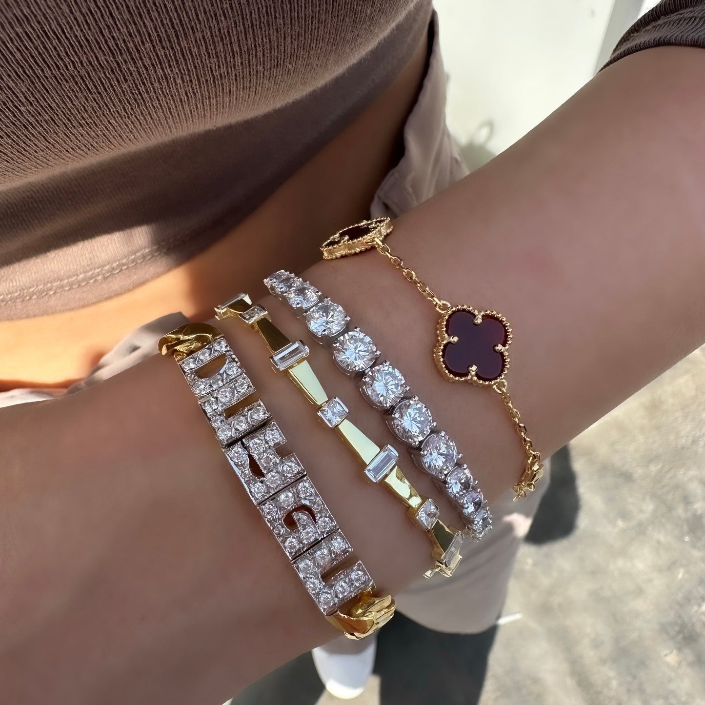 Graduated Tennis Bracelet
