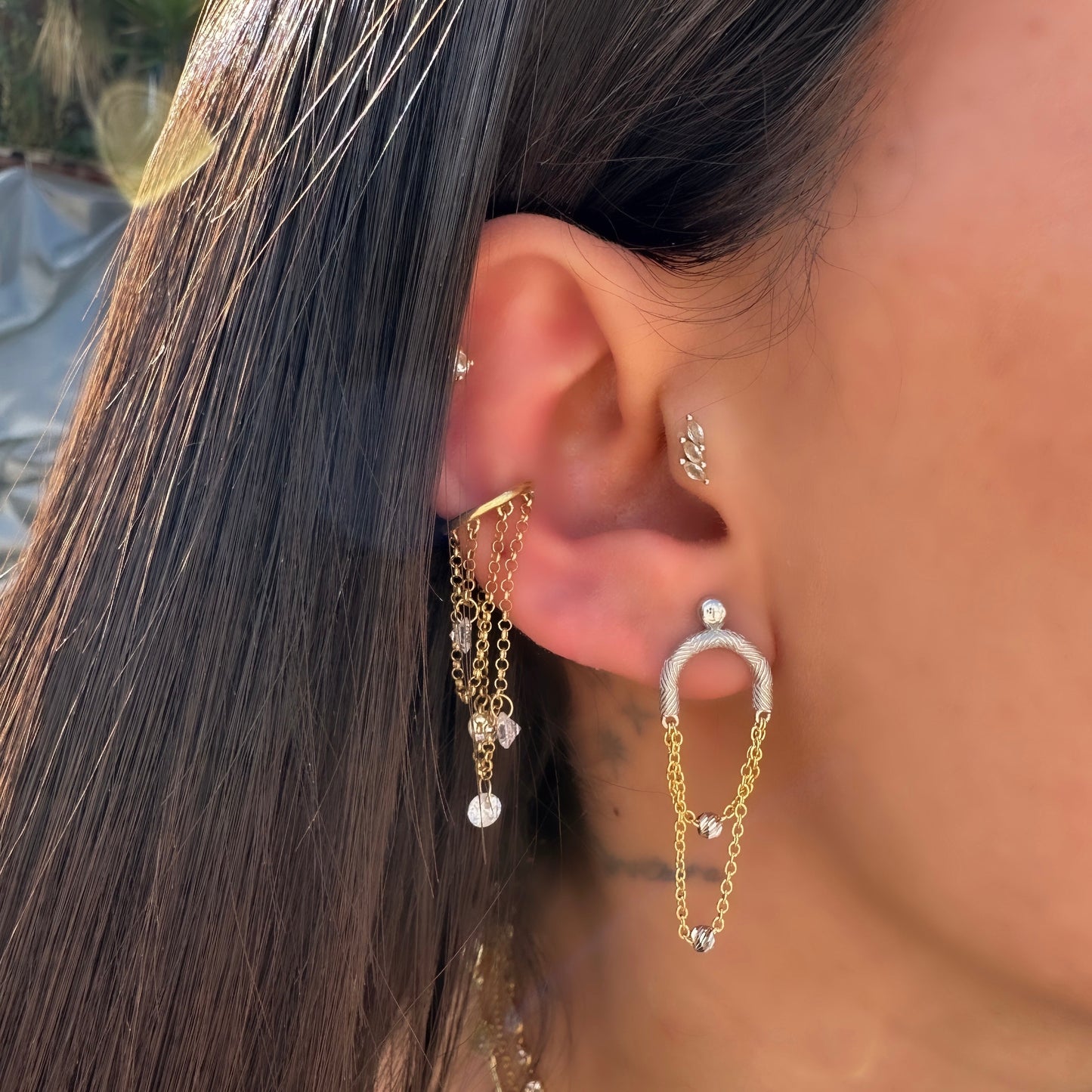 Serena Chain Earrings 4