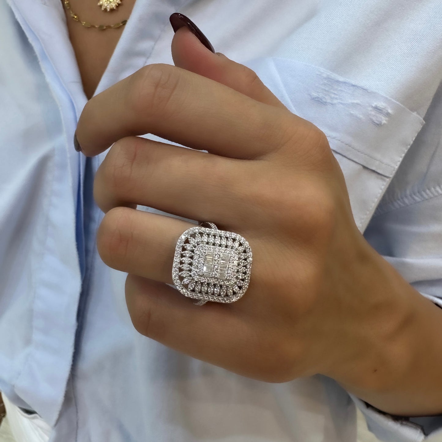 Design Baguette Ring