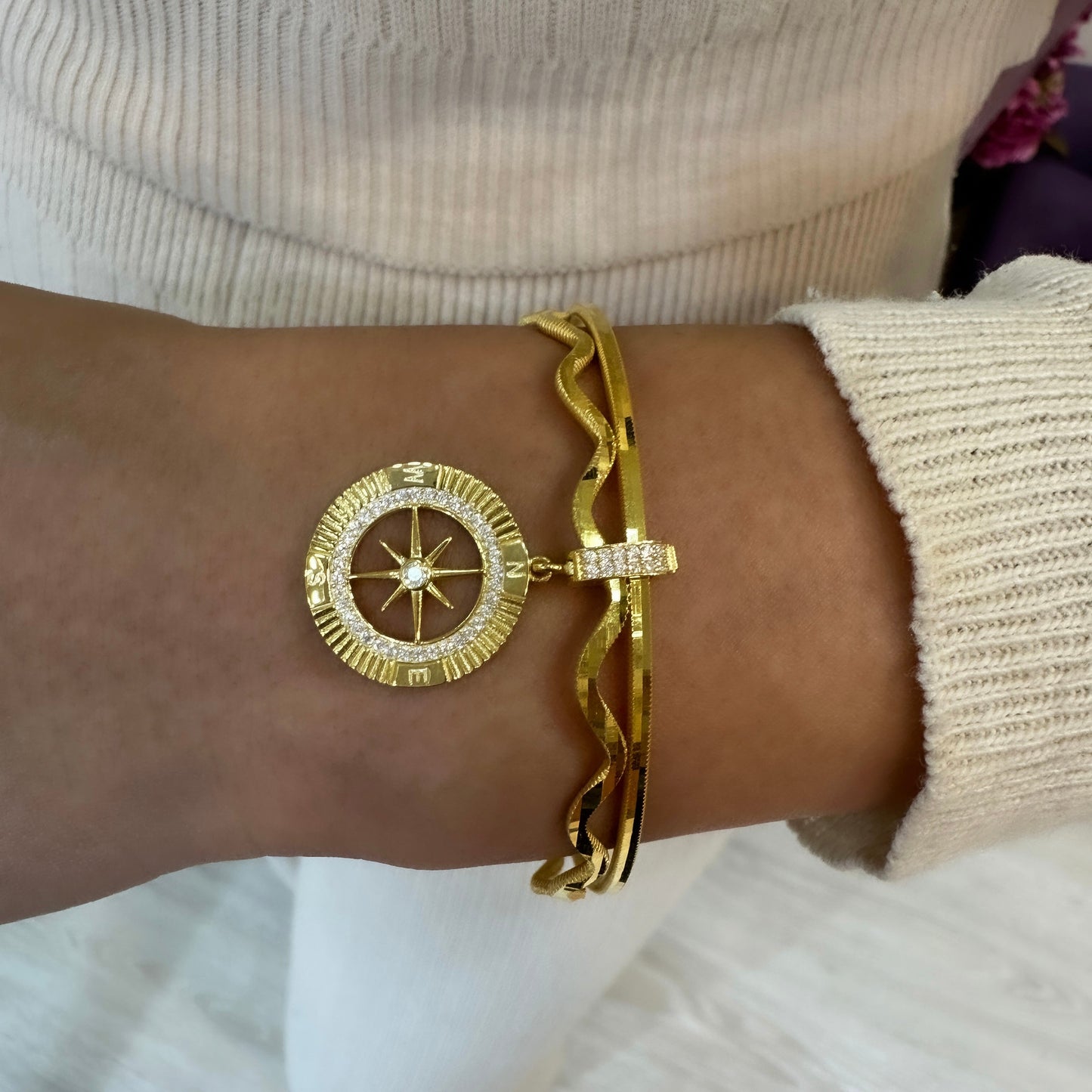 Compass Pendant / Charm