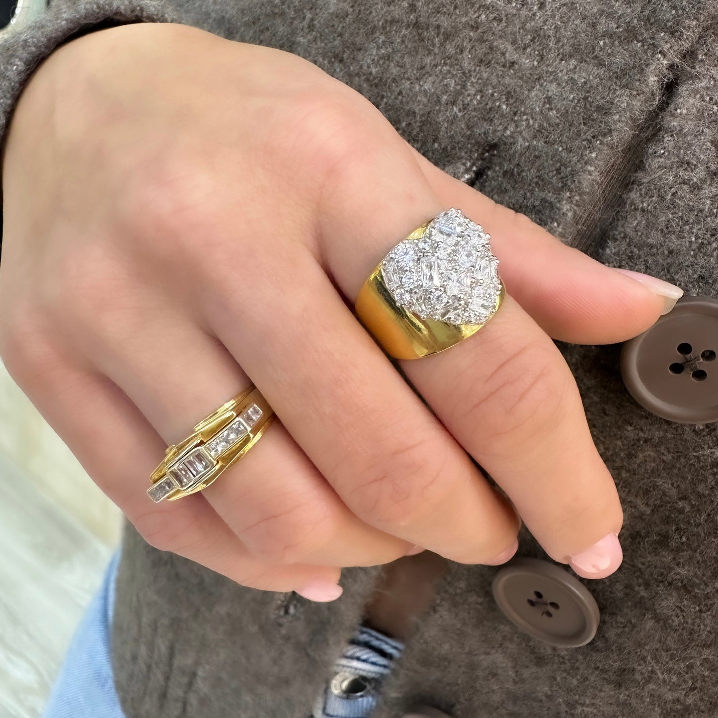 Heart Domed Ring
