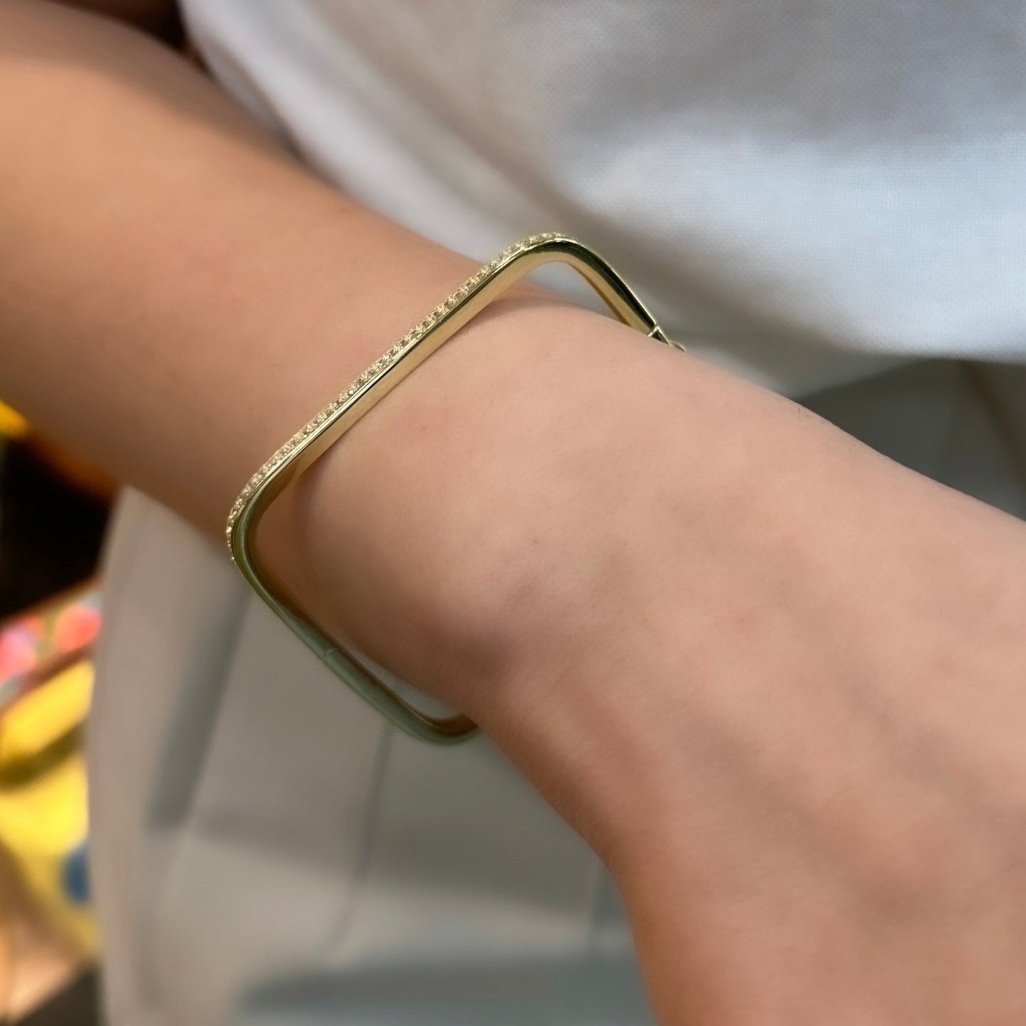 Stone Square Bracelet