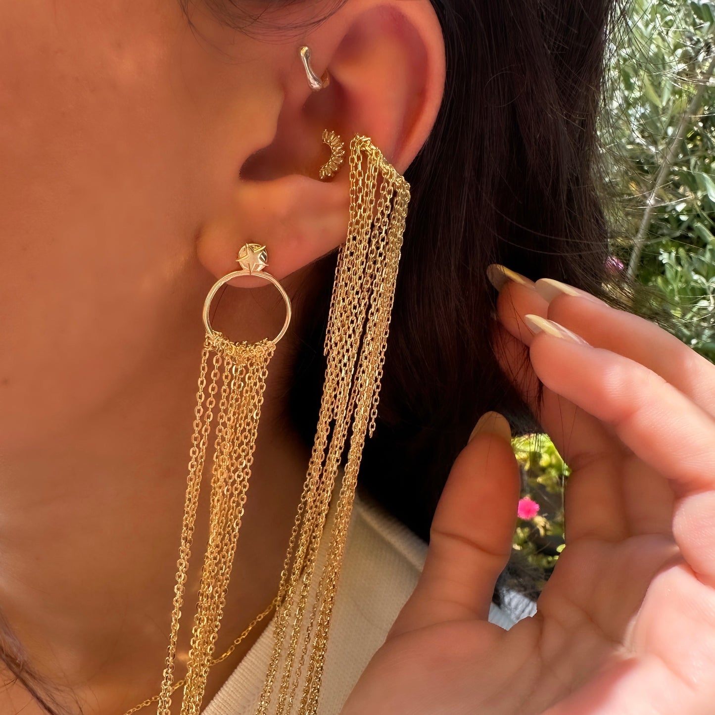 Emily Chain Earring