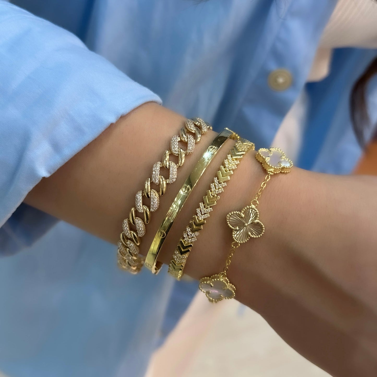 Stone Arrow Bracelet