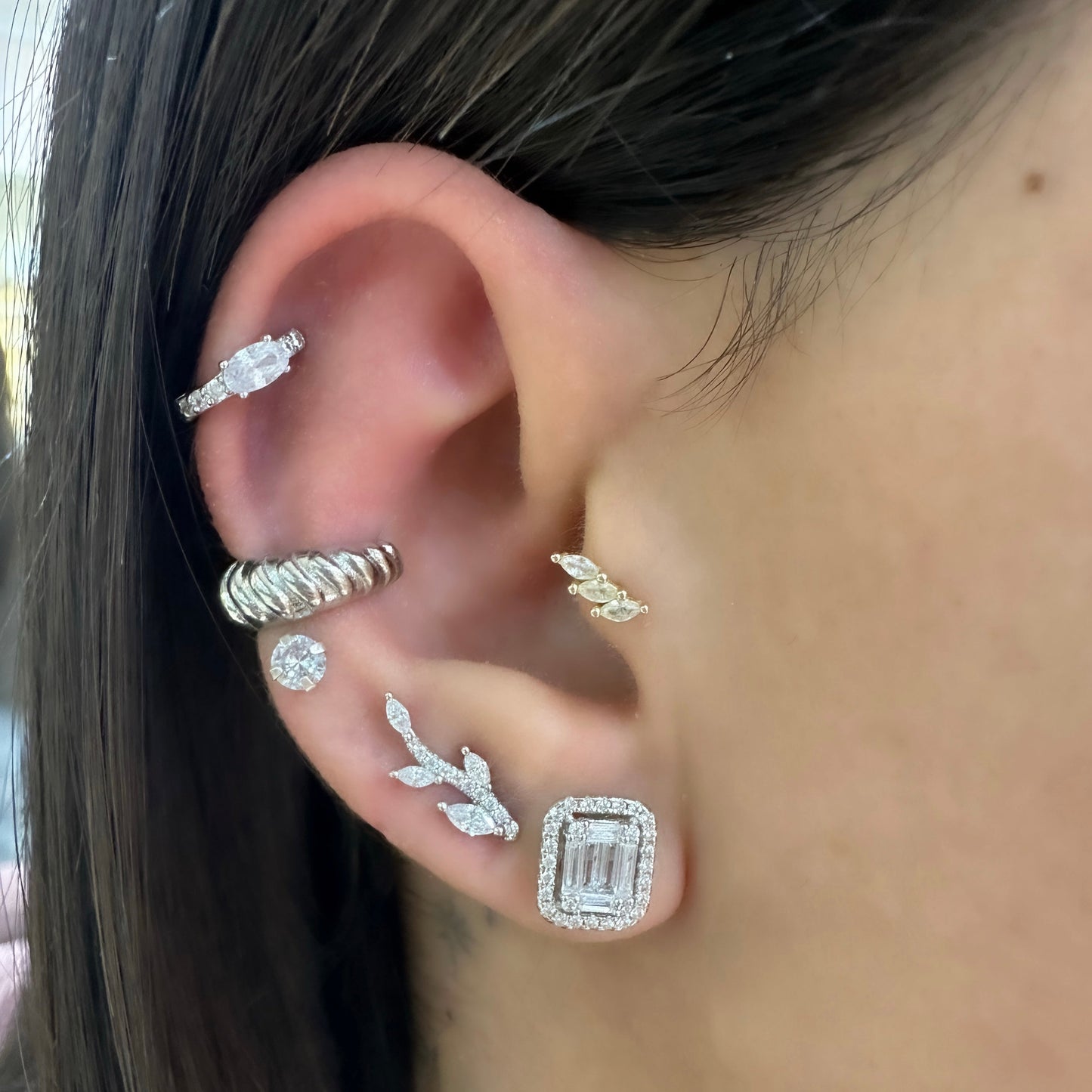 Baguette Earring