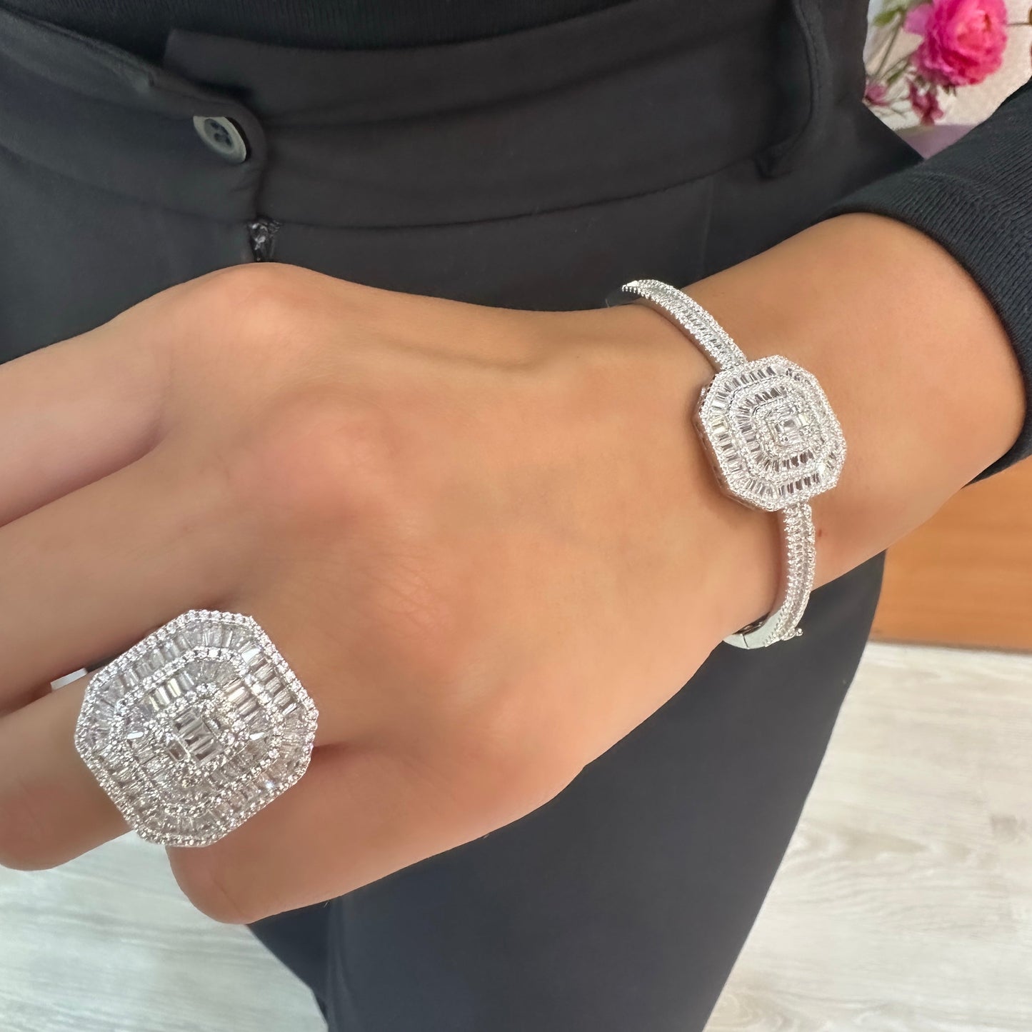 Modern Baguette Bracelet