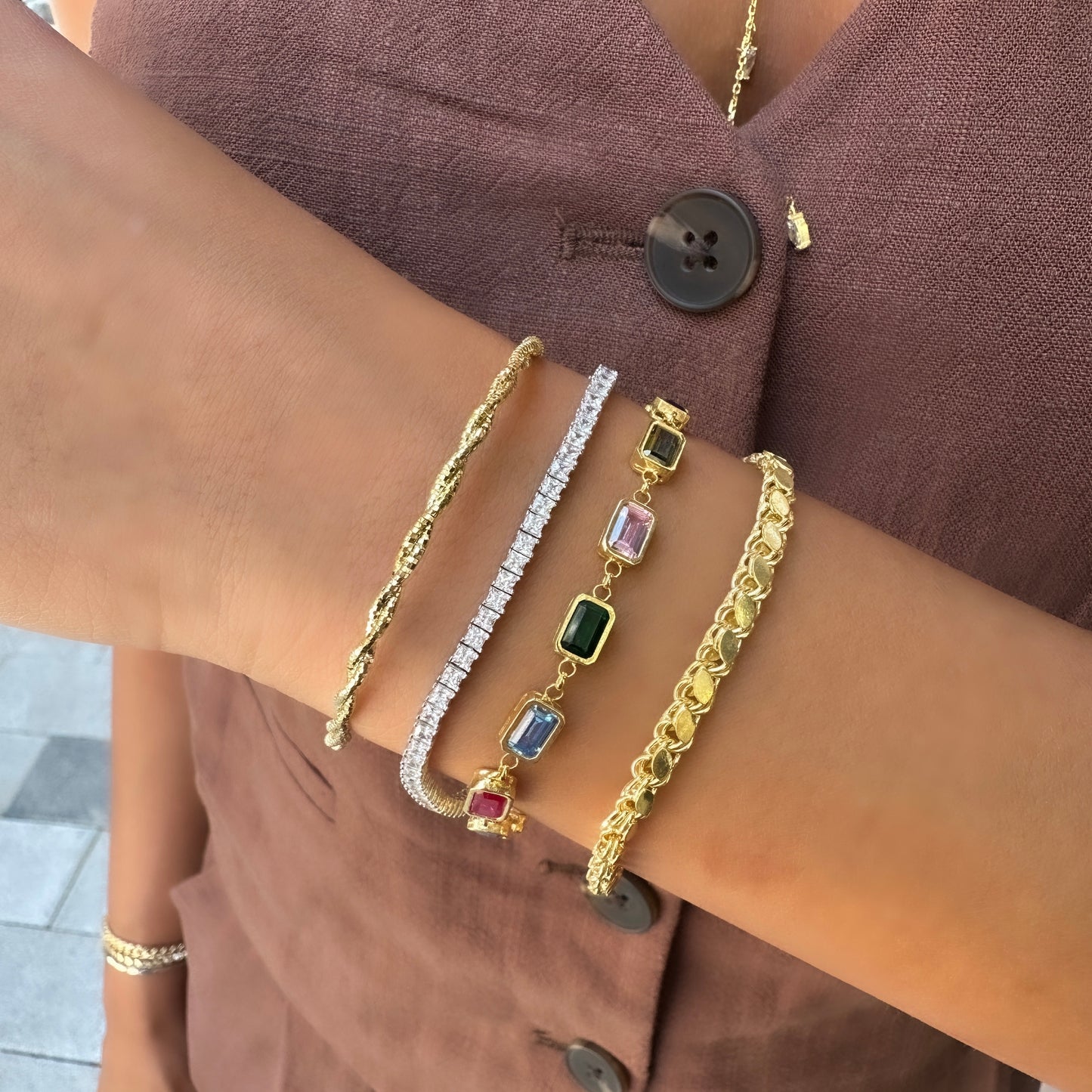Colorful Stone Bracelet