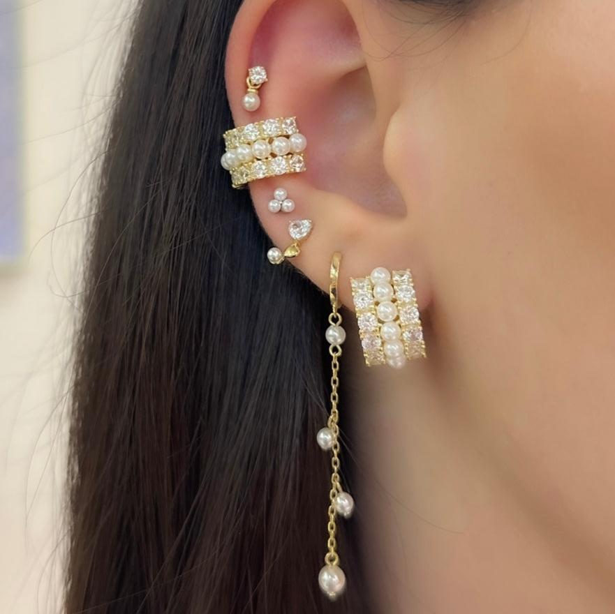 Pearl Vintage Earring
