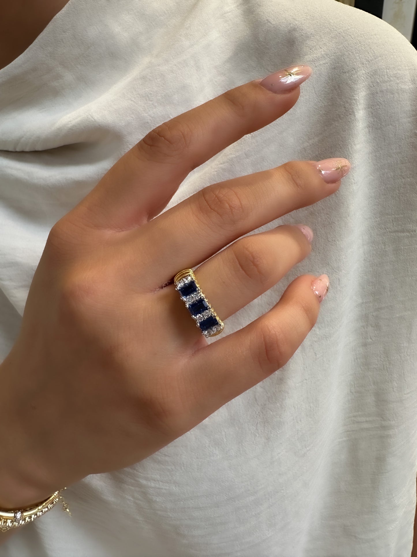 Colorful Stone Design Ring
