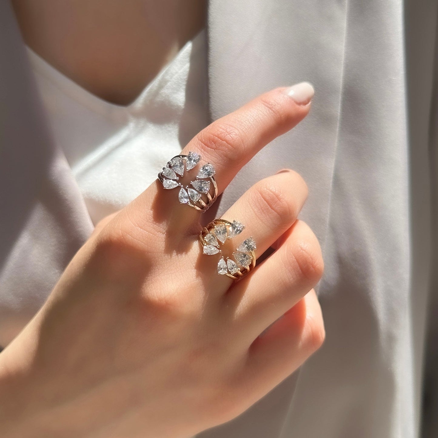 Drop Stone Ring