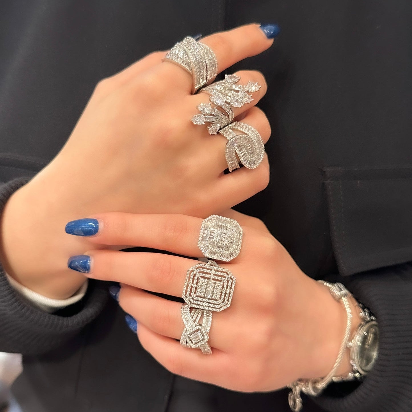Modern Baguette Ring