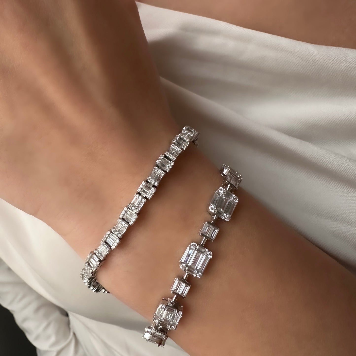 Double Baguette Bracelet