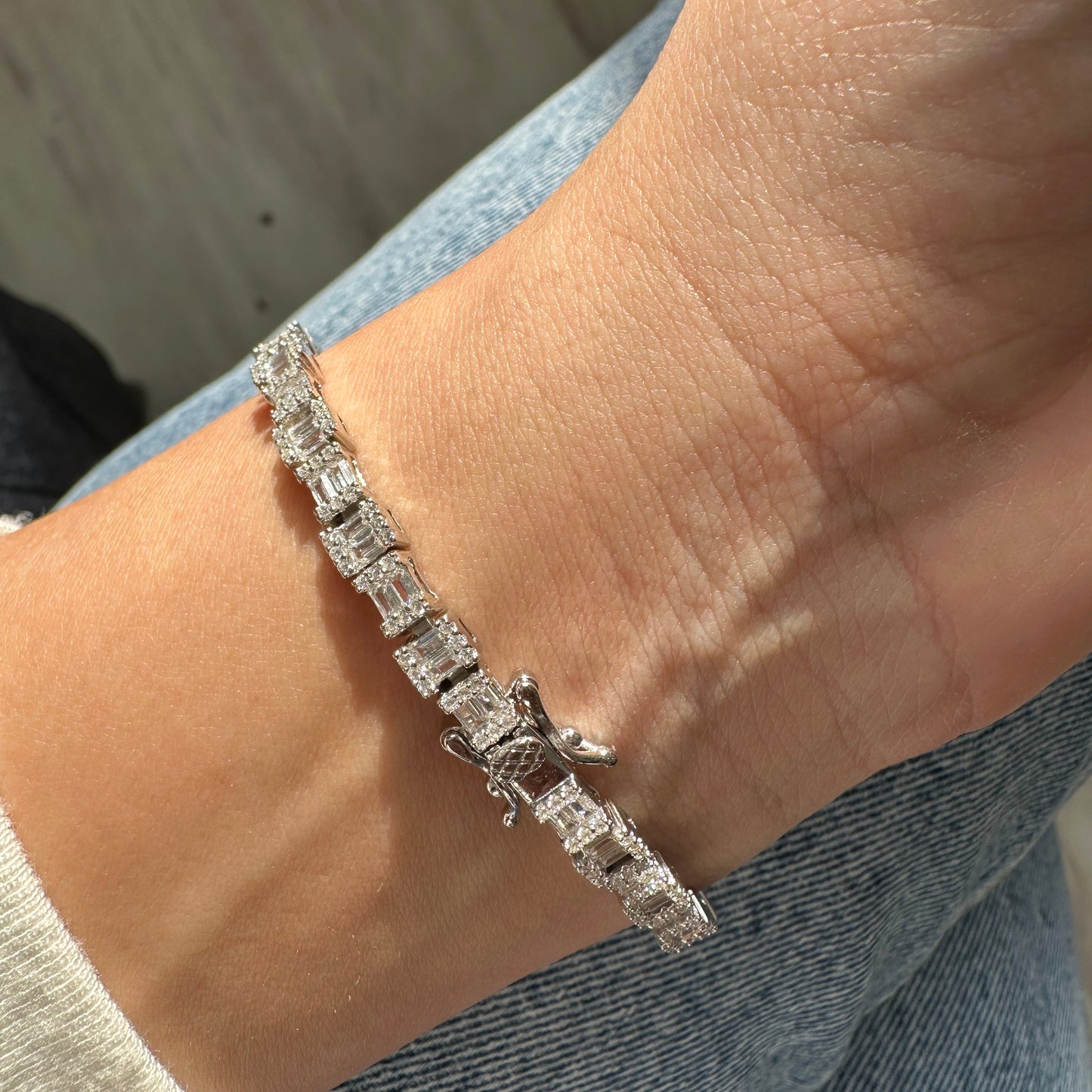 Double Baguette Bracelet