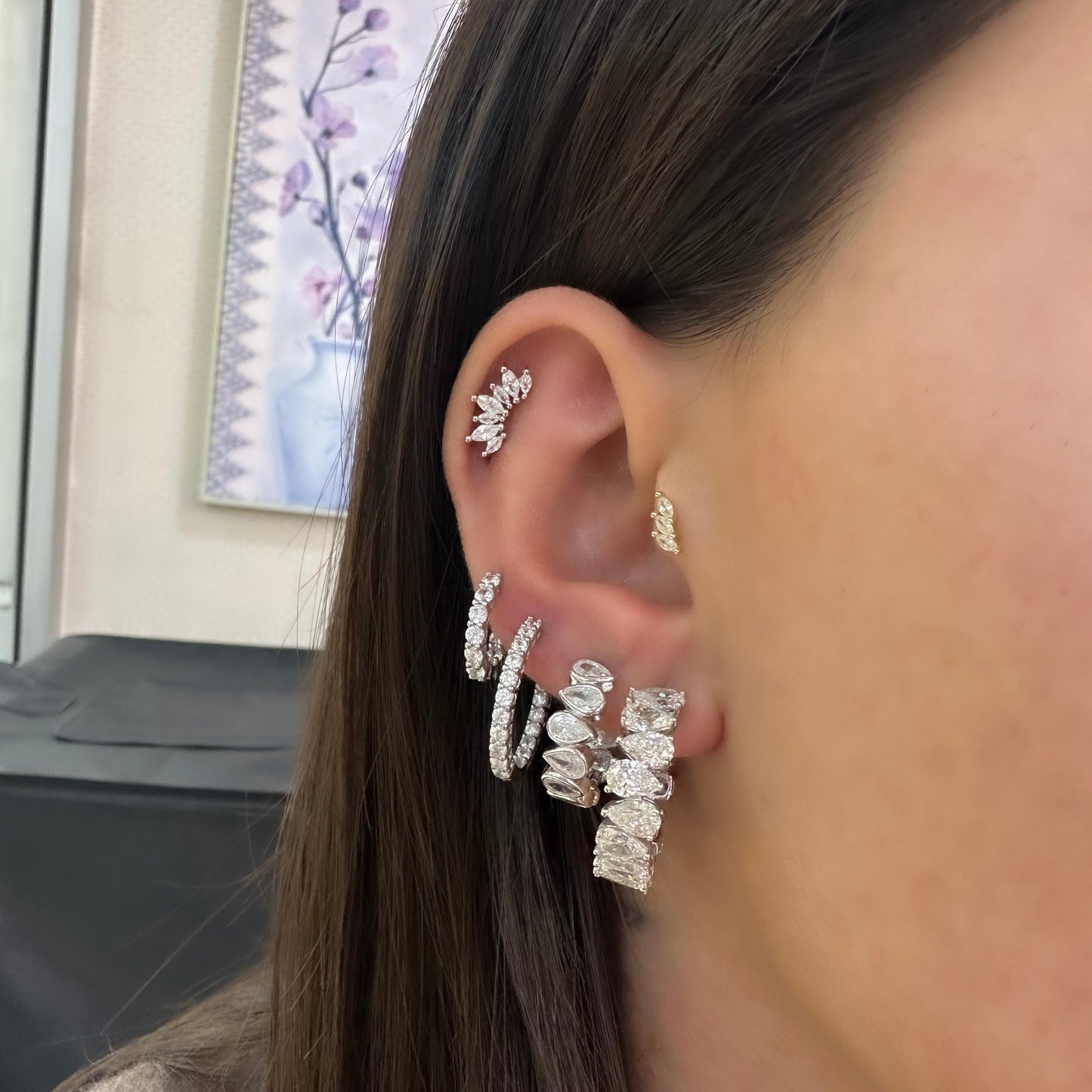 Water Drop G-Color Earring