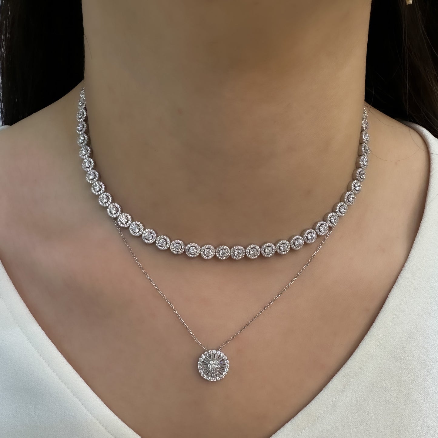 Anturaj Tennis Necklace