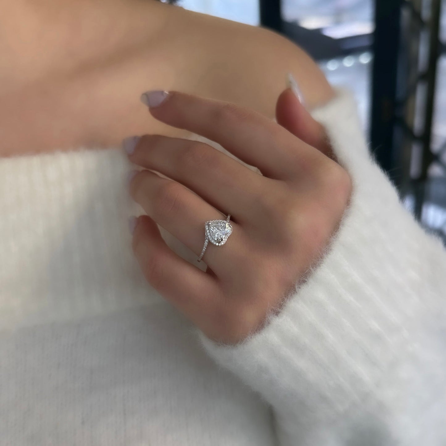 Heart G-Color Ring