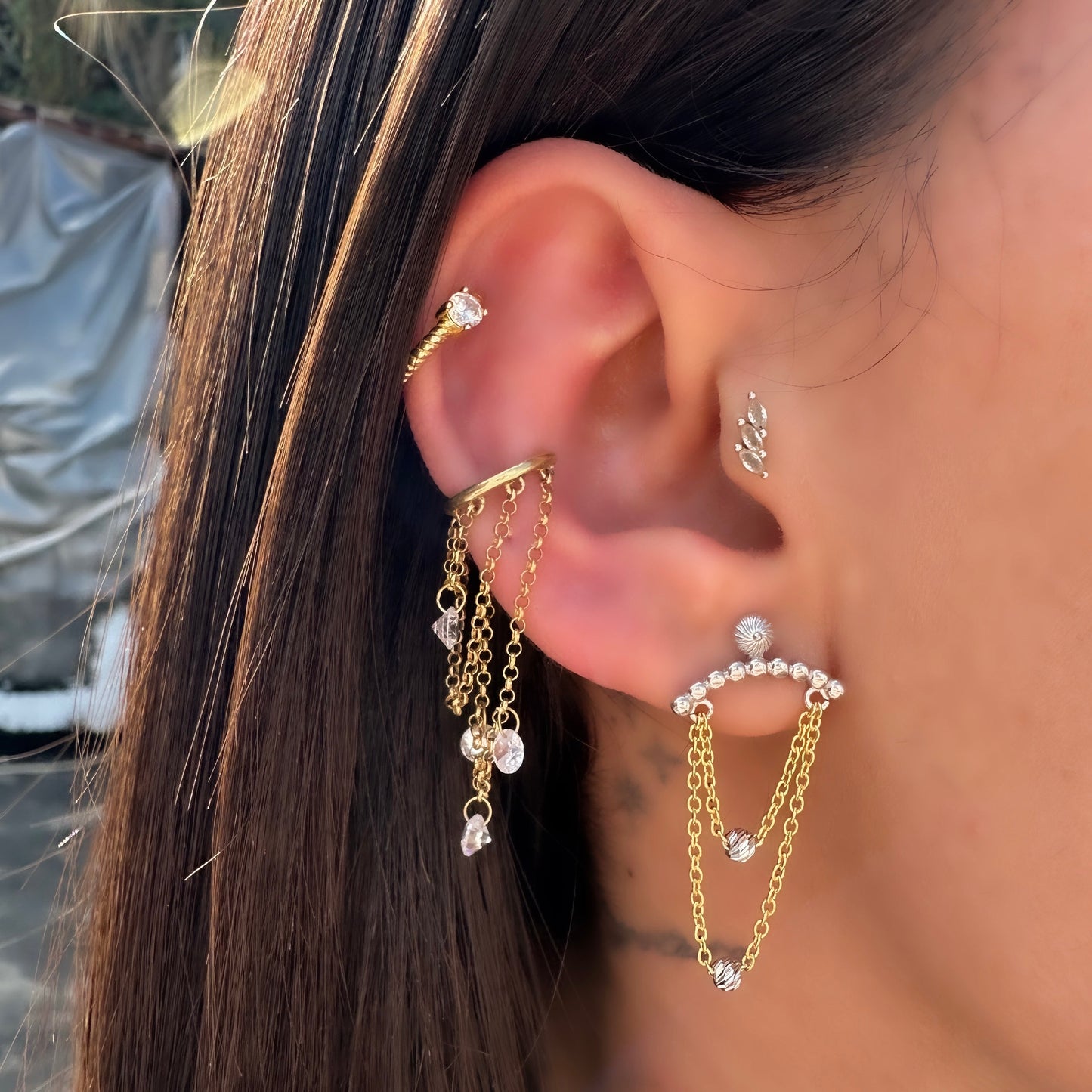 Serena Chain Earring