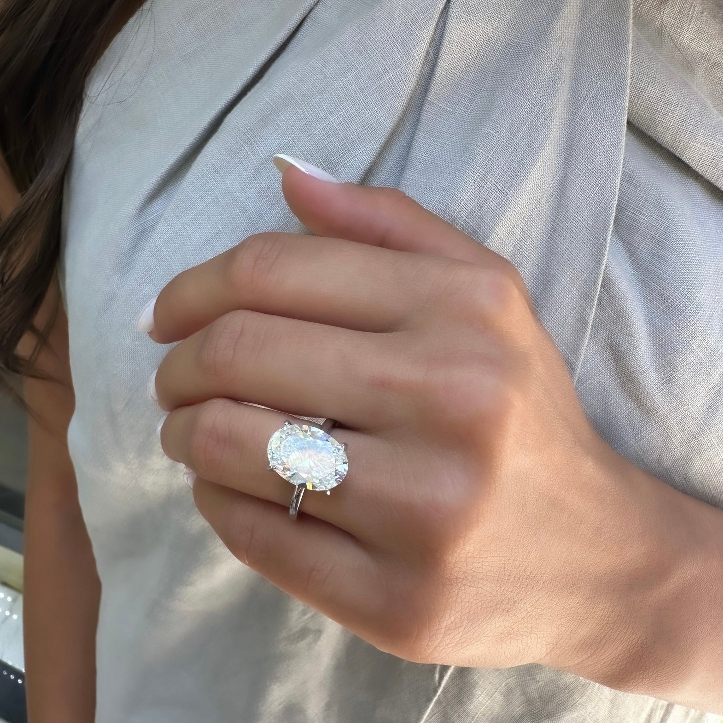 Oval Model G-Color Ring