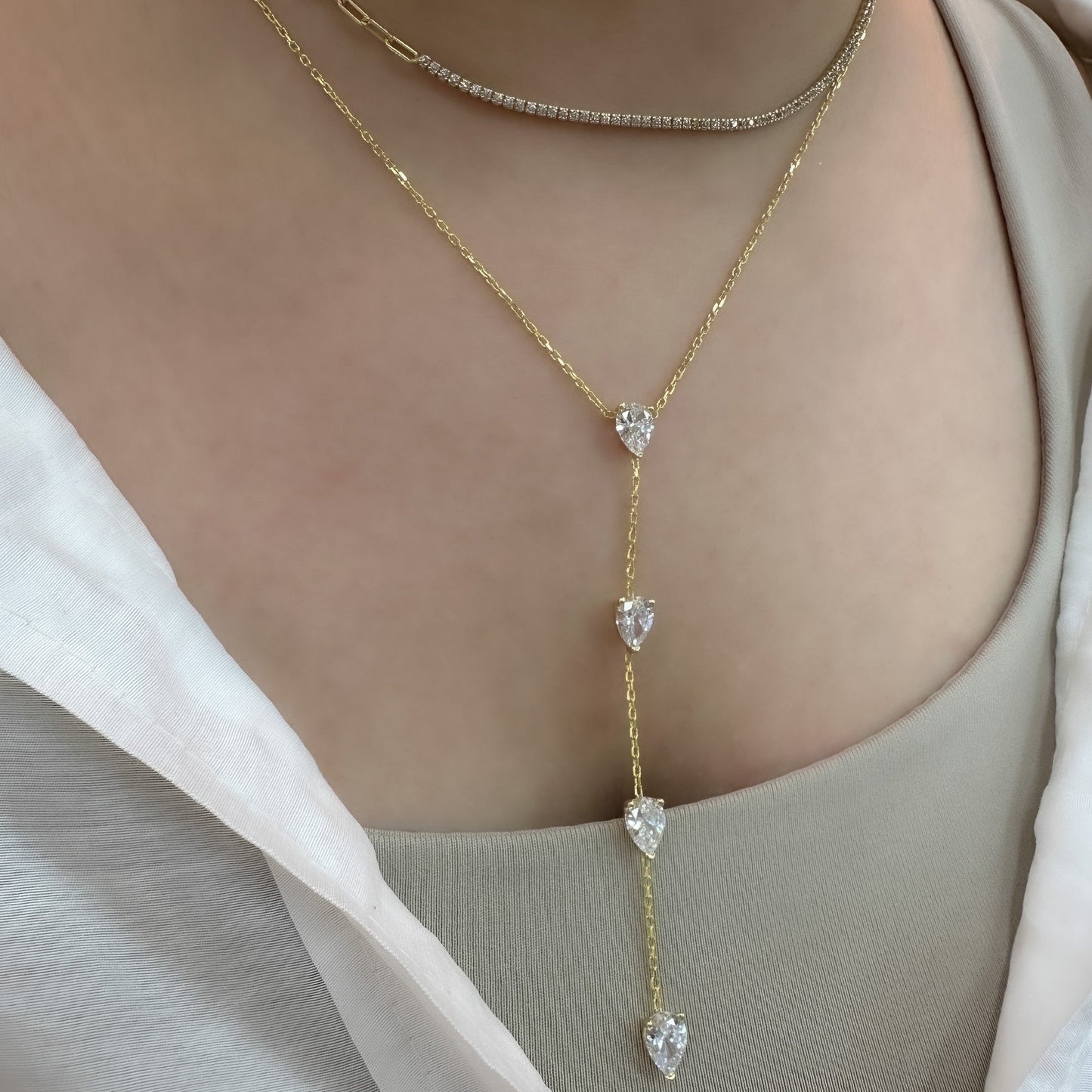 Drop Pendant Necklace