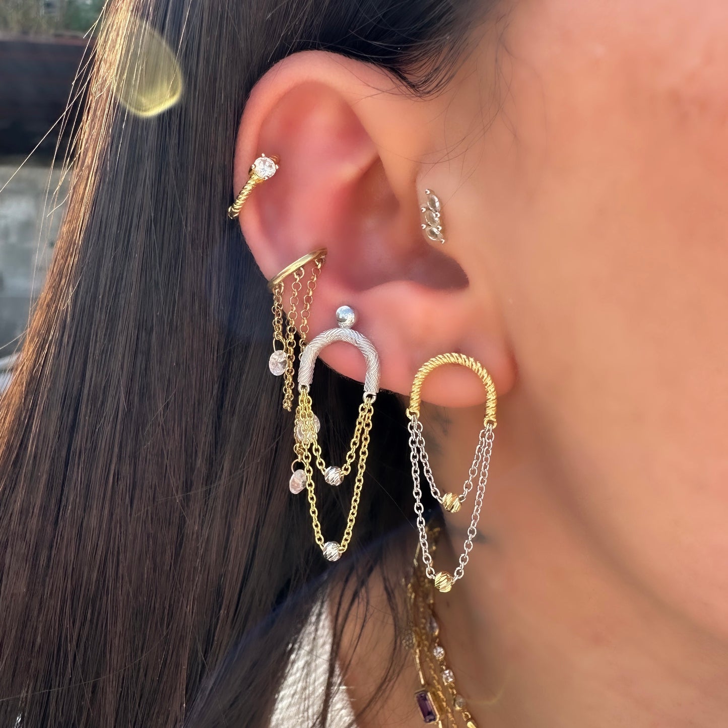 Serena Chain Earrings 4