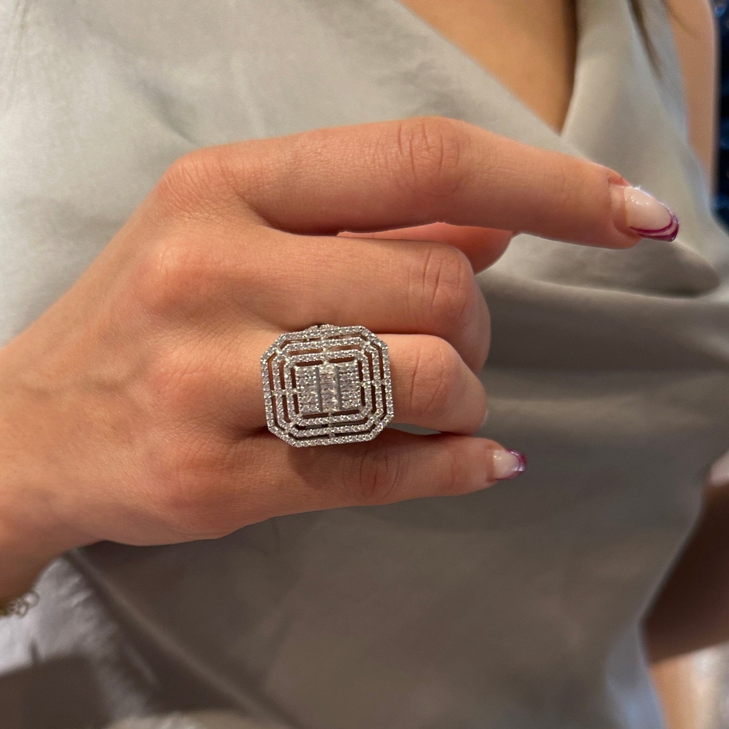 Large Baguette Ring