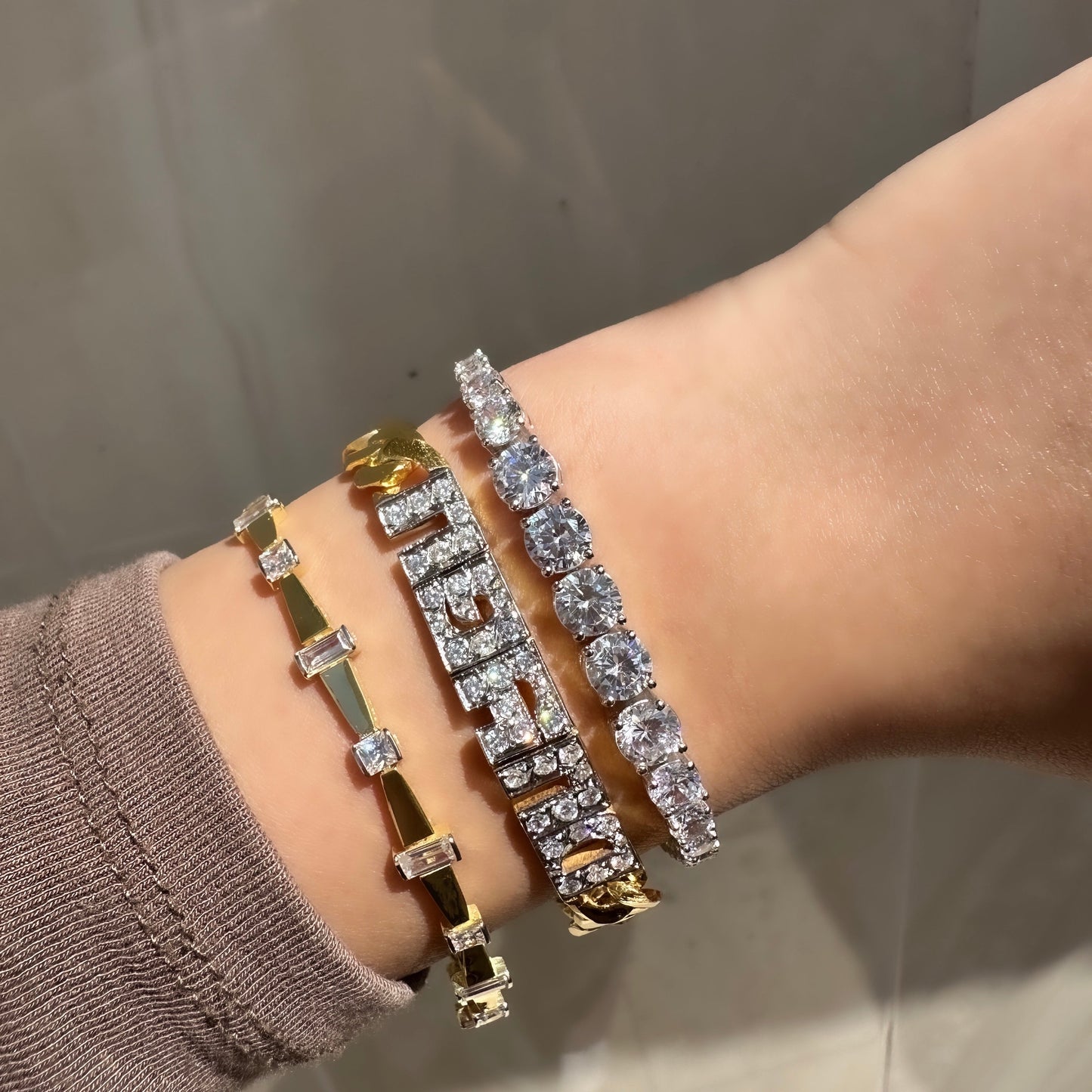 Graduated Tennis Bracelet