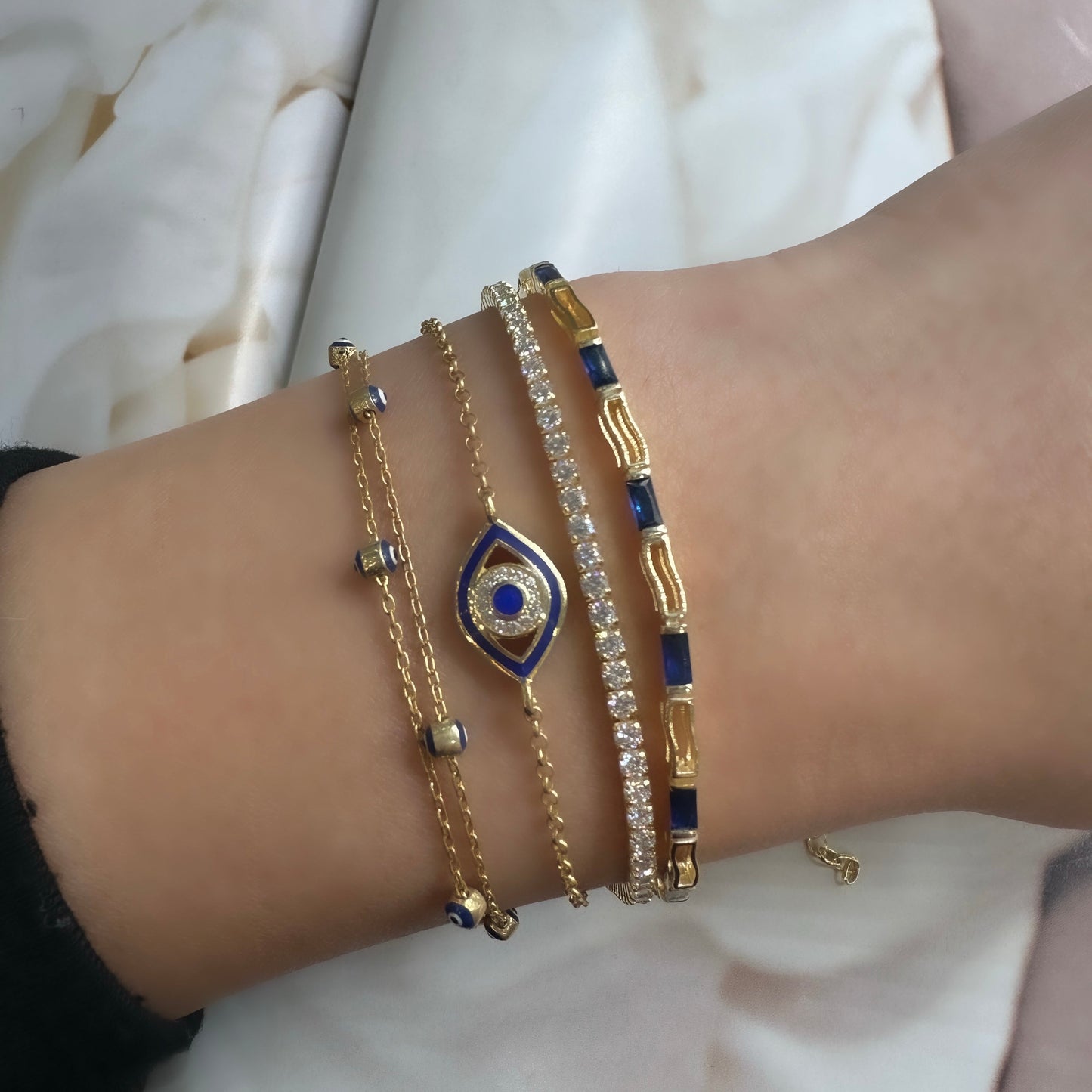 Colorful Stone Design Bracelet