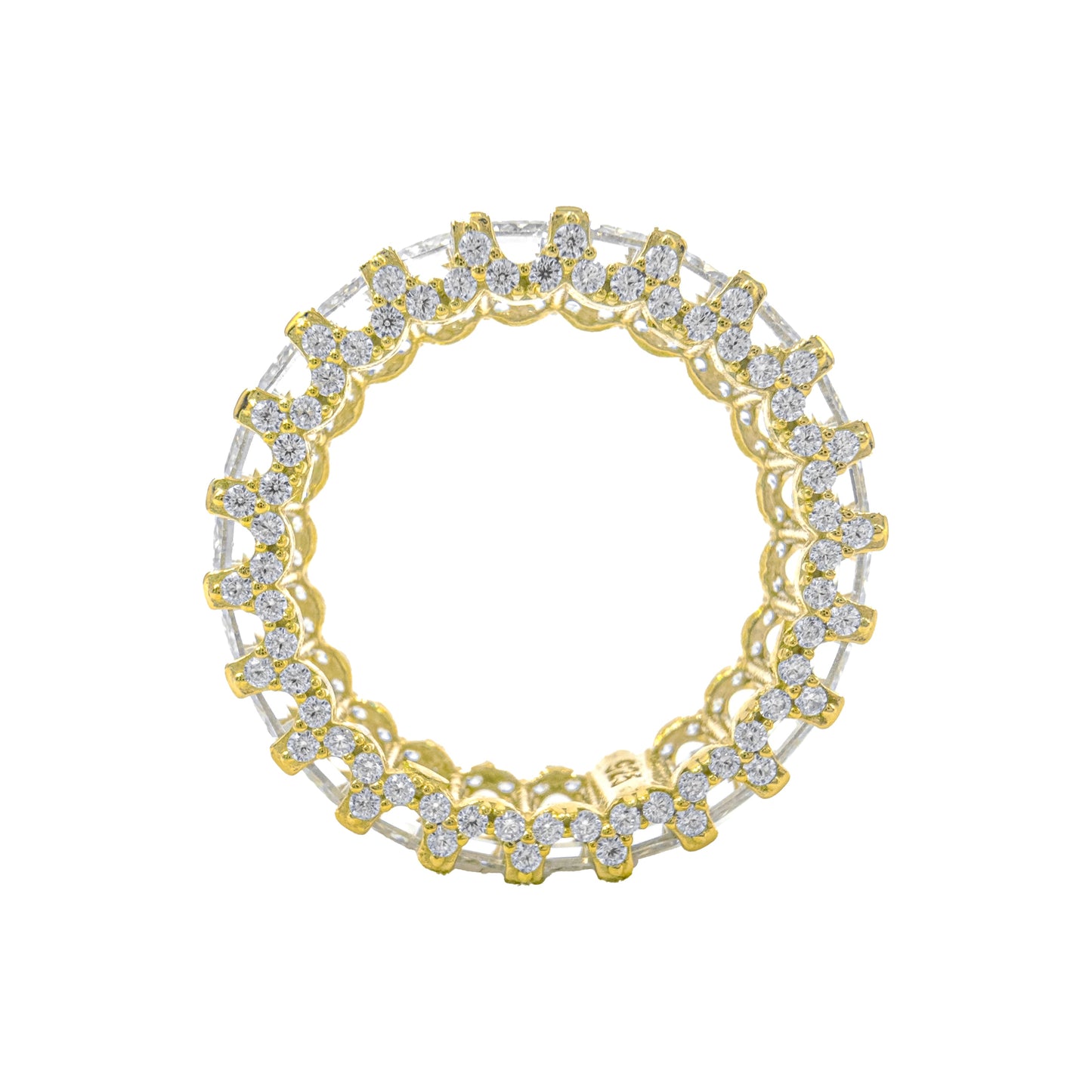 Baguette Full Circle Ring