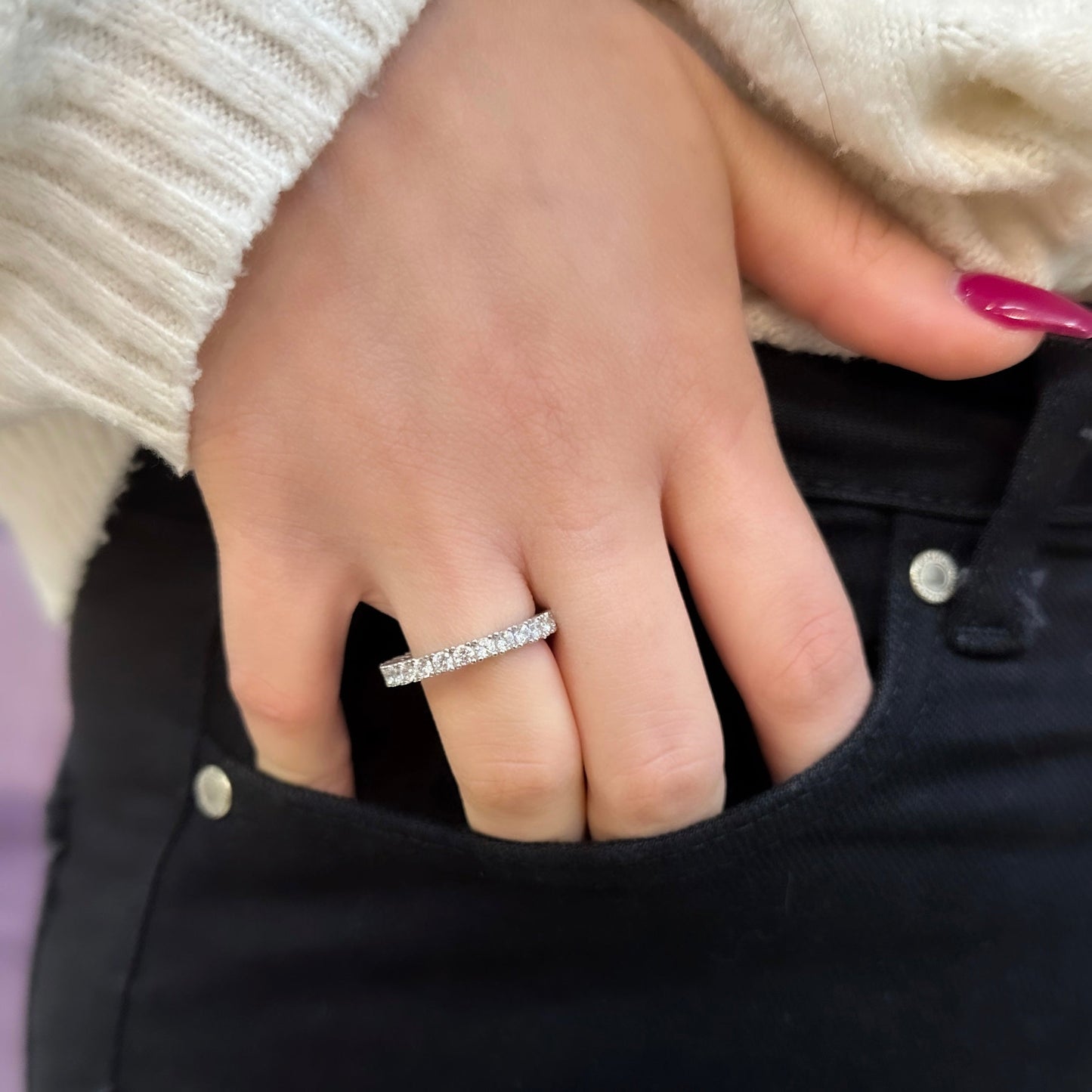 Eternity Ring with Small Stones