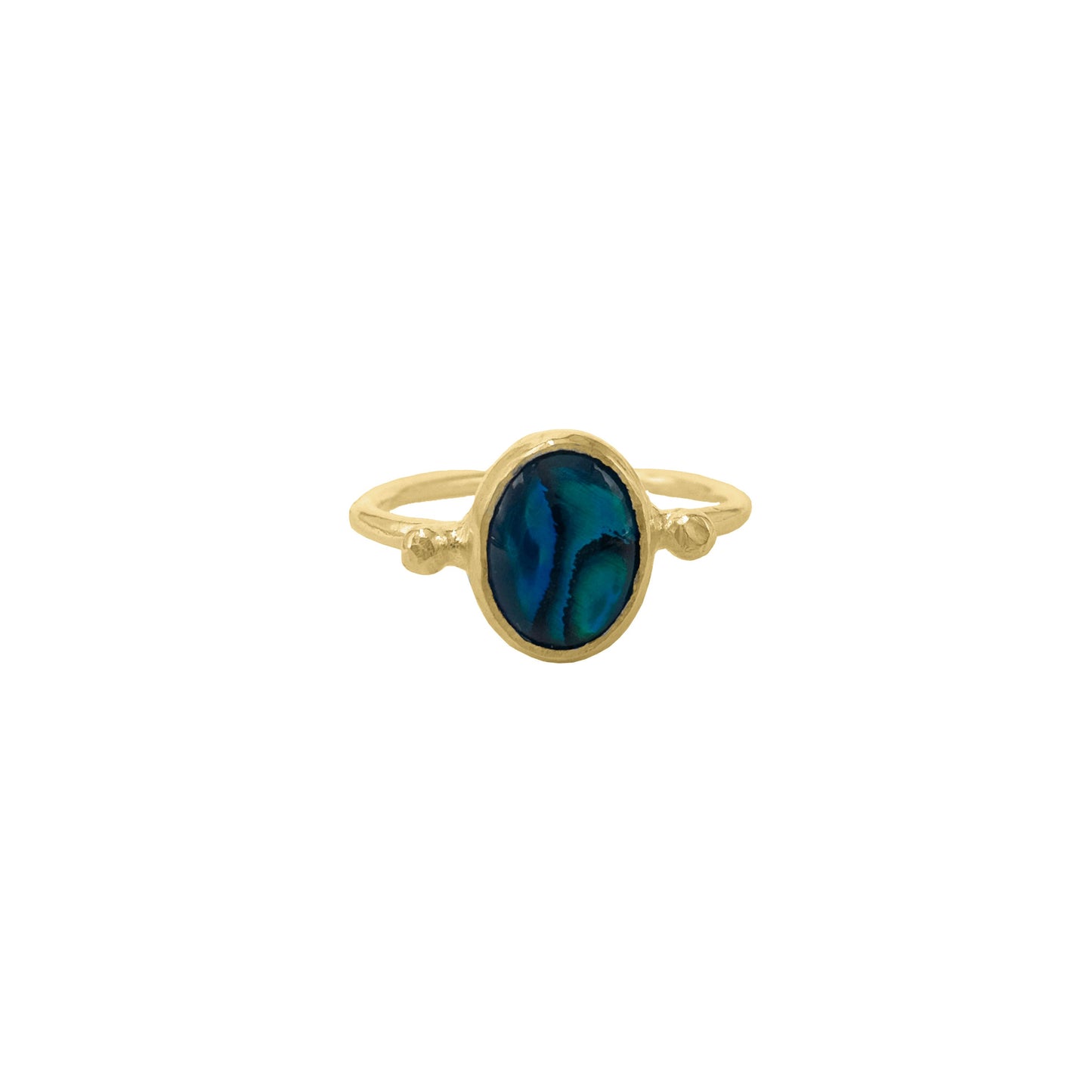 Ocean Pearl Natural Stone Ring
