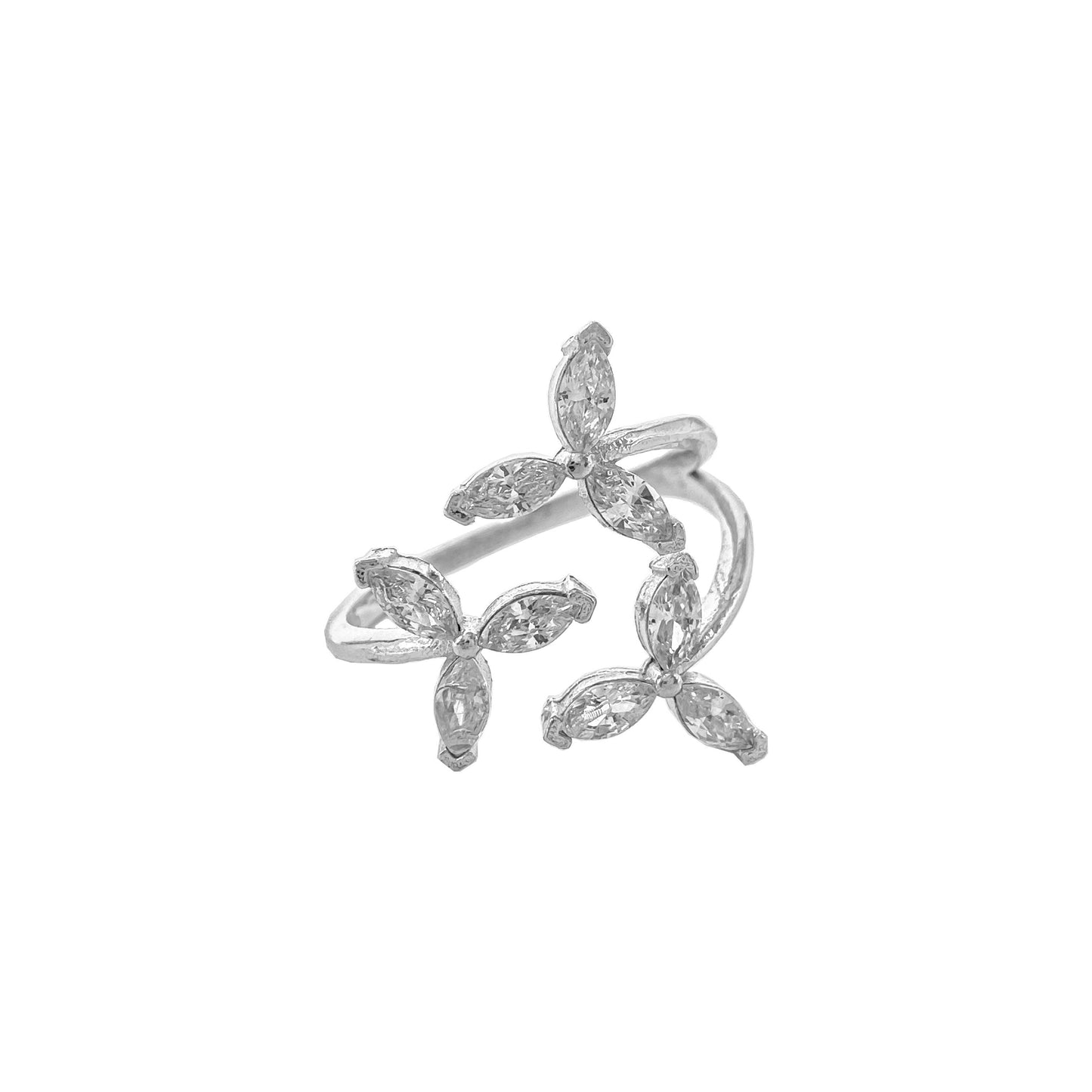 Triple Marquise Ring
